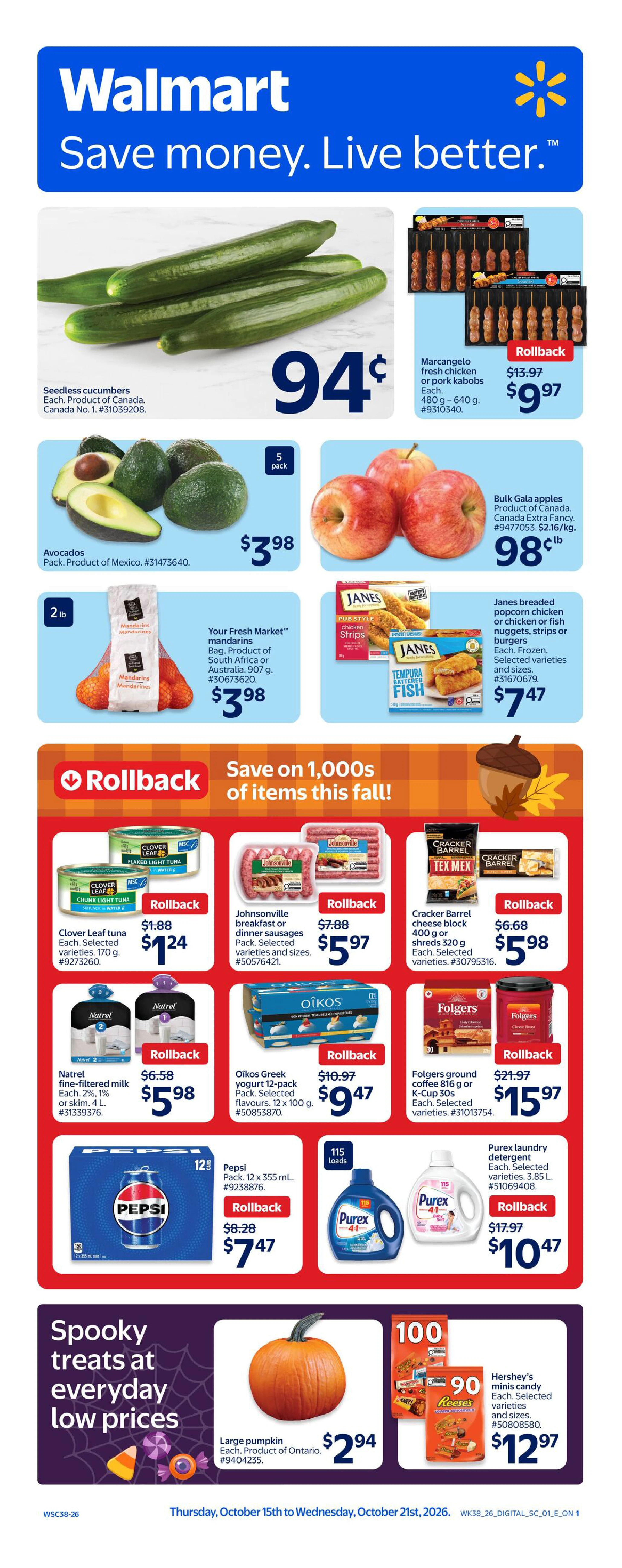 Walmart Ontario Flyer - Page 1