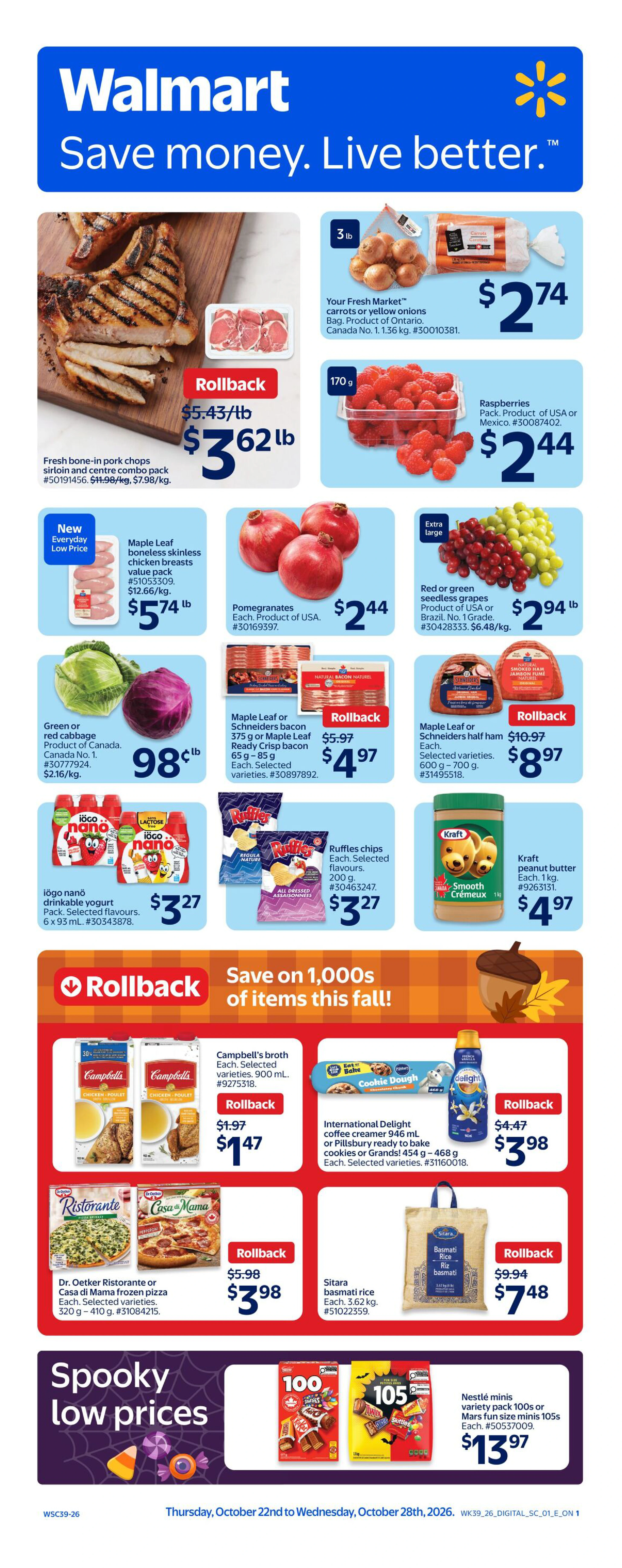 Walmart Ontario Flyer - Page 1