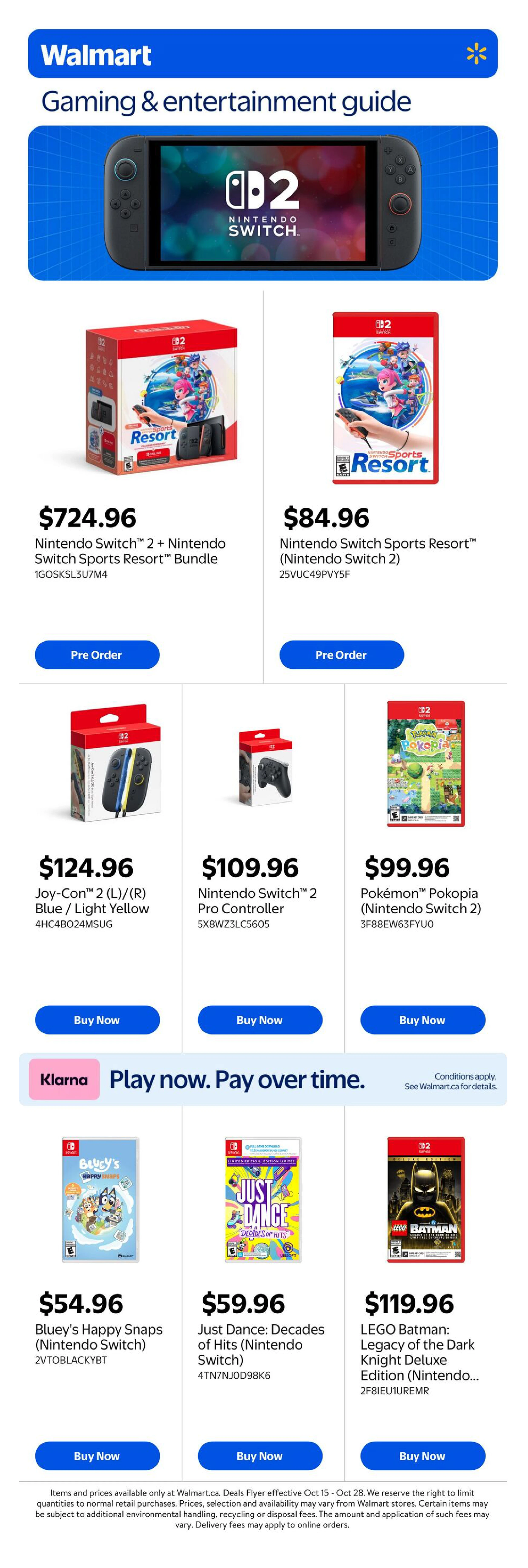 Walmart PEI Gaming Guide - Page 1