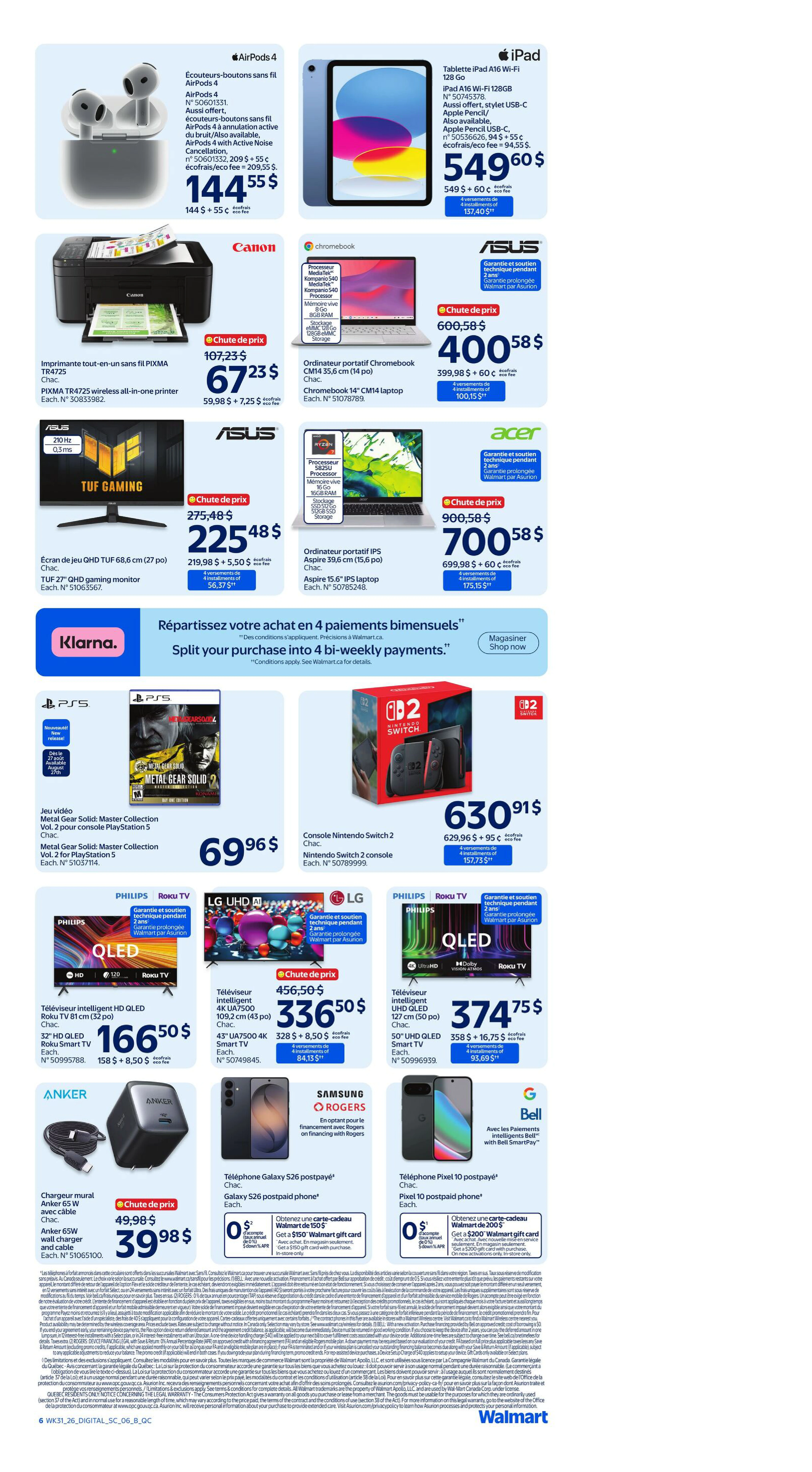 Walmart Quebec Circulaire - Page 10