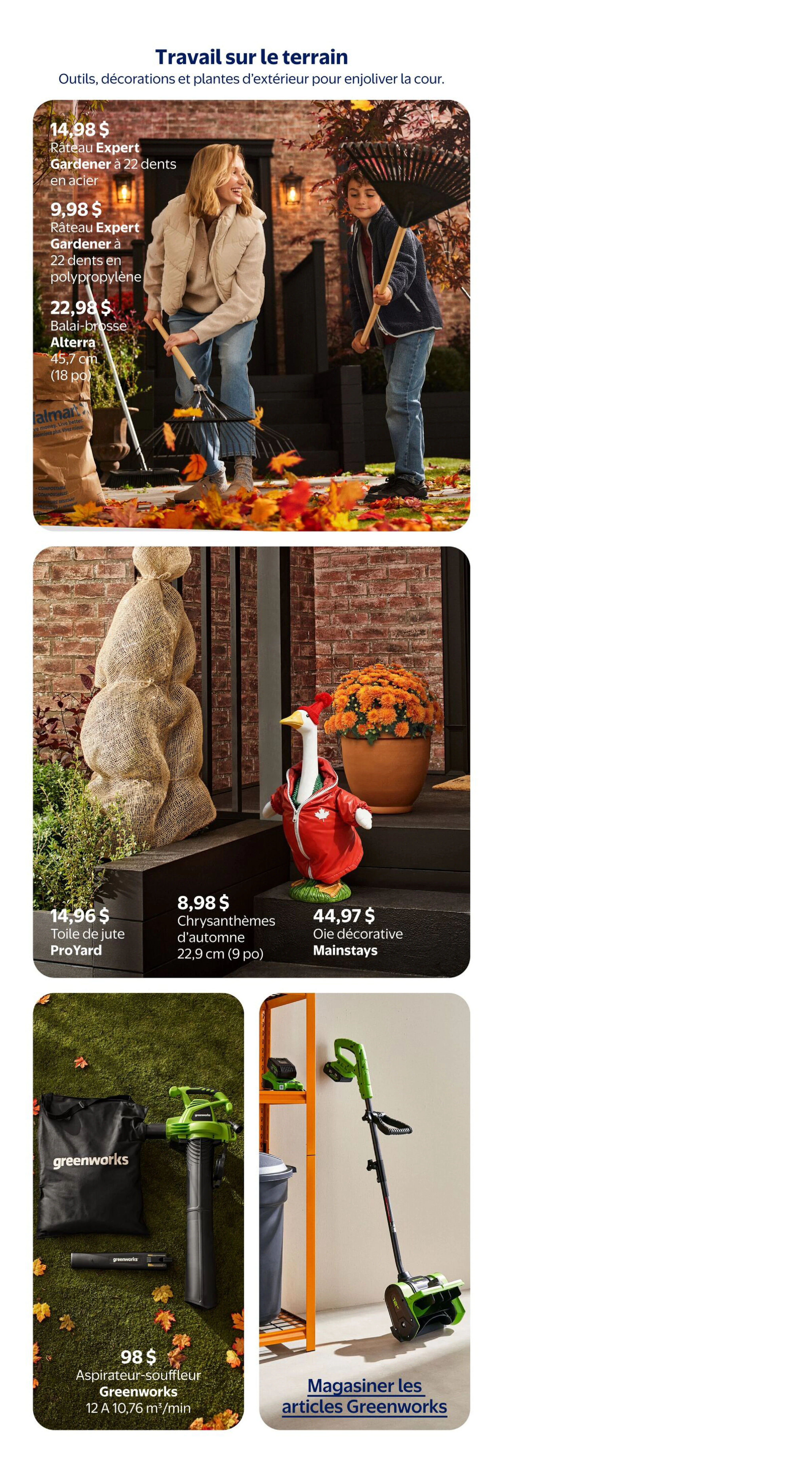 Walmart Quebec Livret Articles de maison d’automne - Page 15