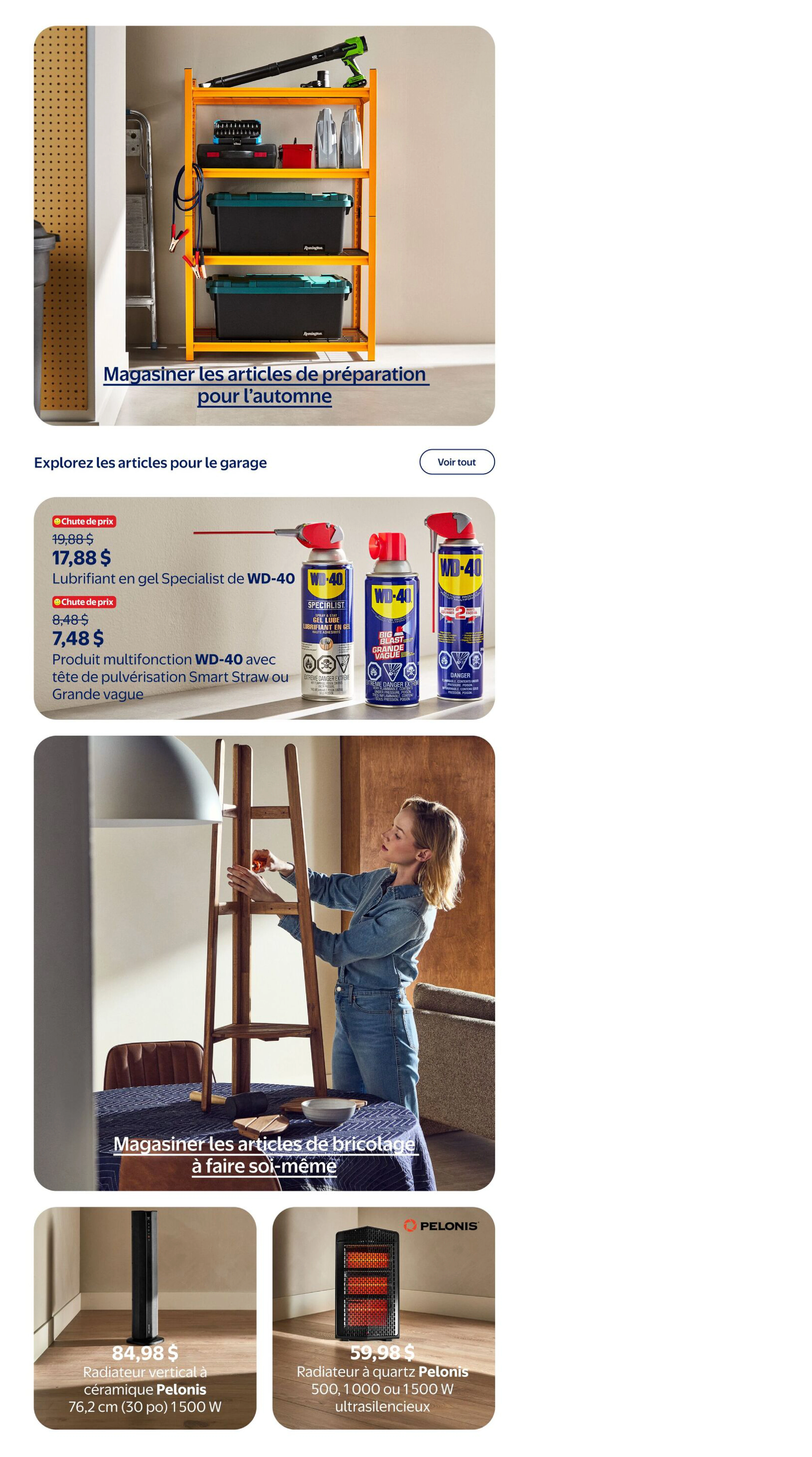 Walmart Quebec Livret Articles de maison d’automne - Page 16