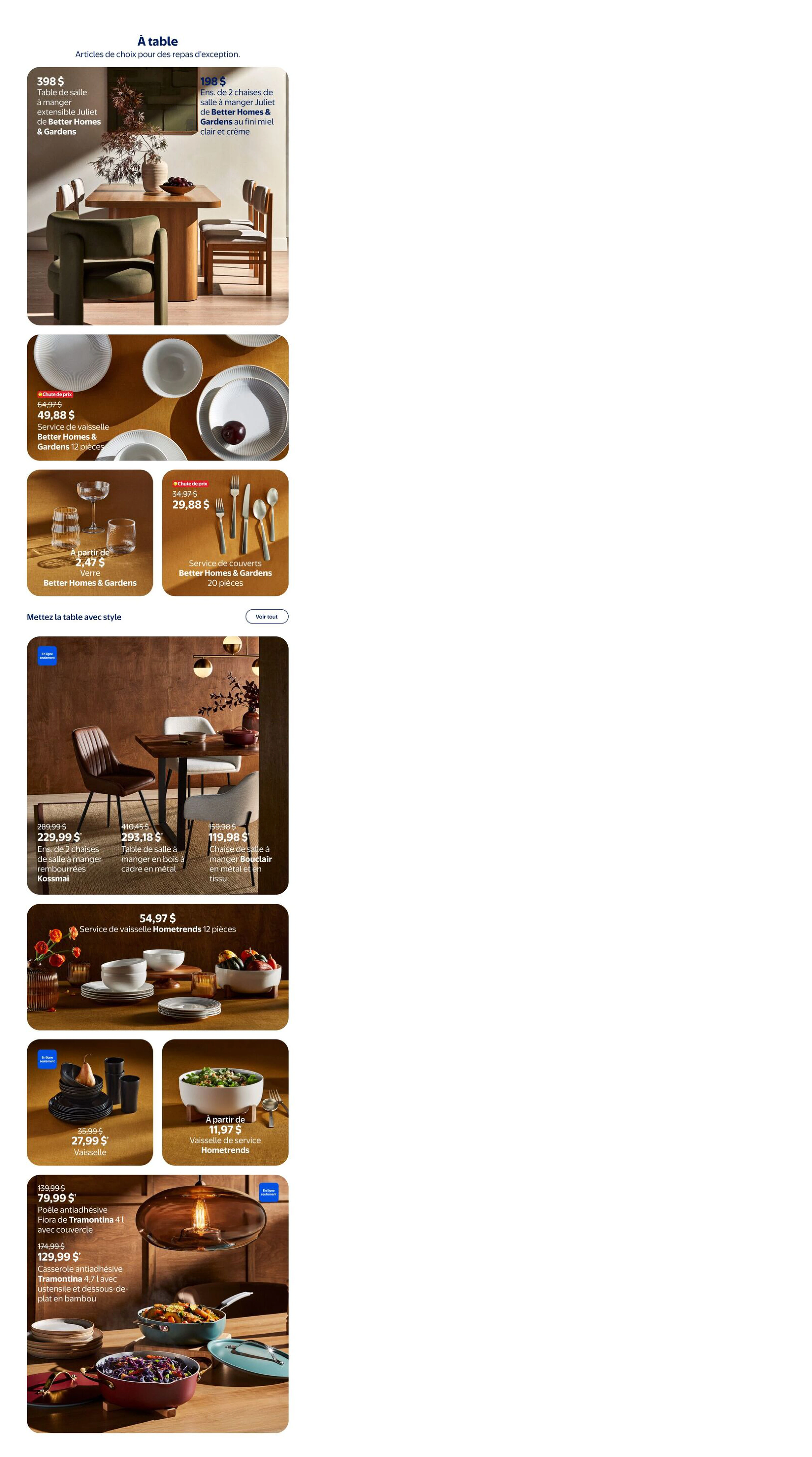 Walmart Quebec Livret Articles de maison d’automne - Page 7