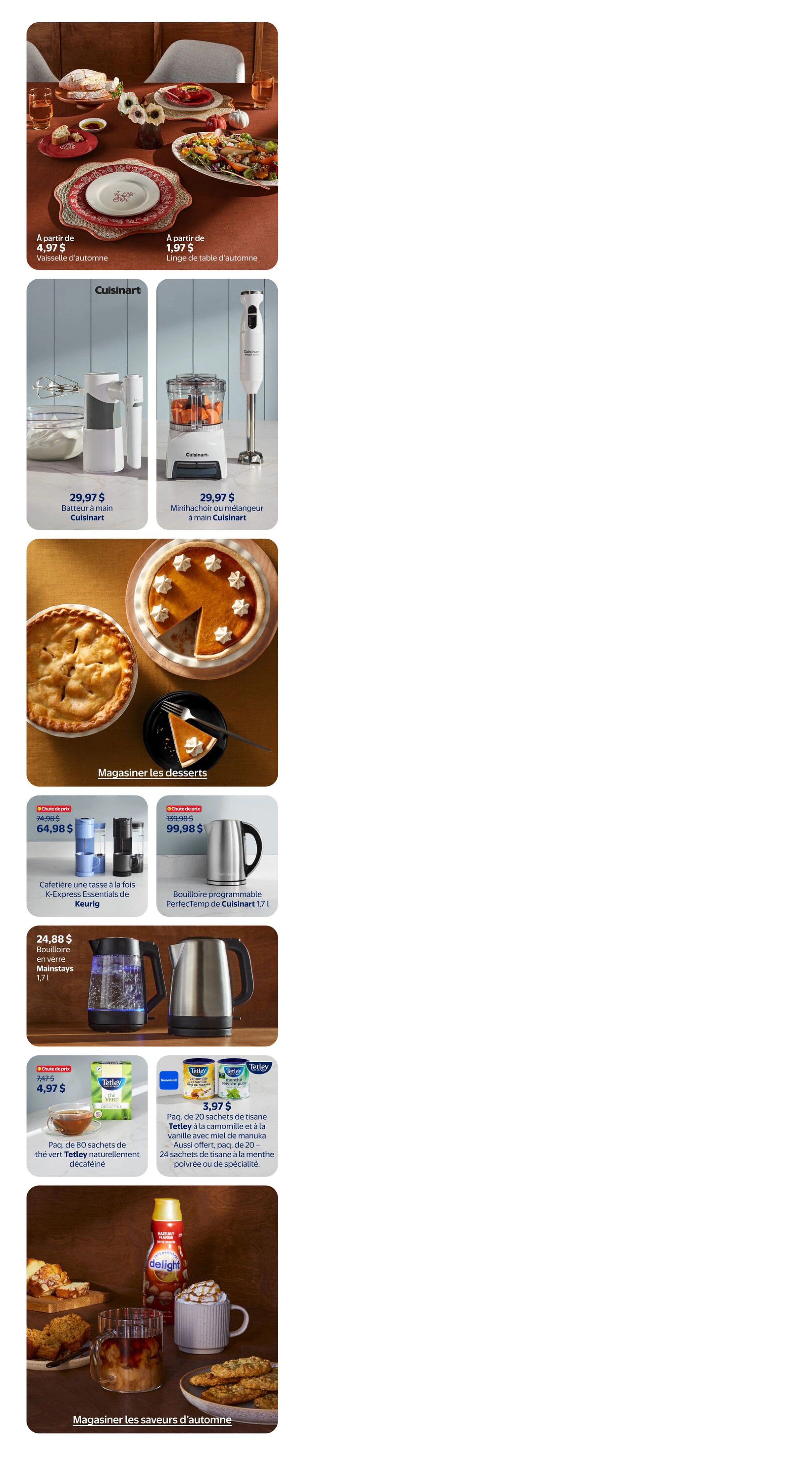 Walmart Quebec Livret Articles de maison d’automne - Page 9