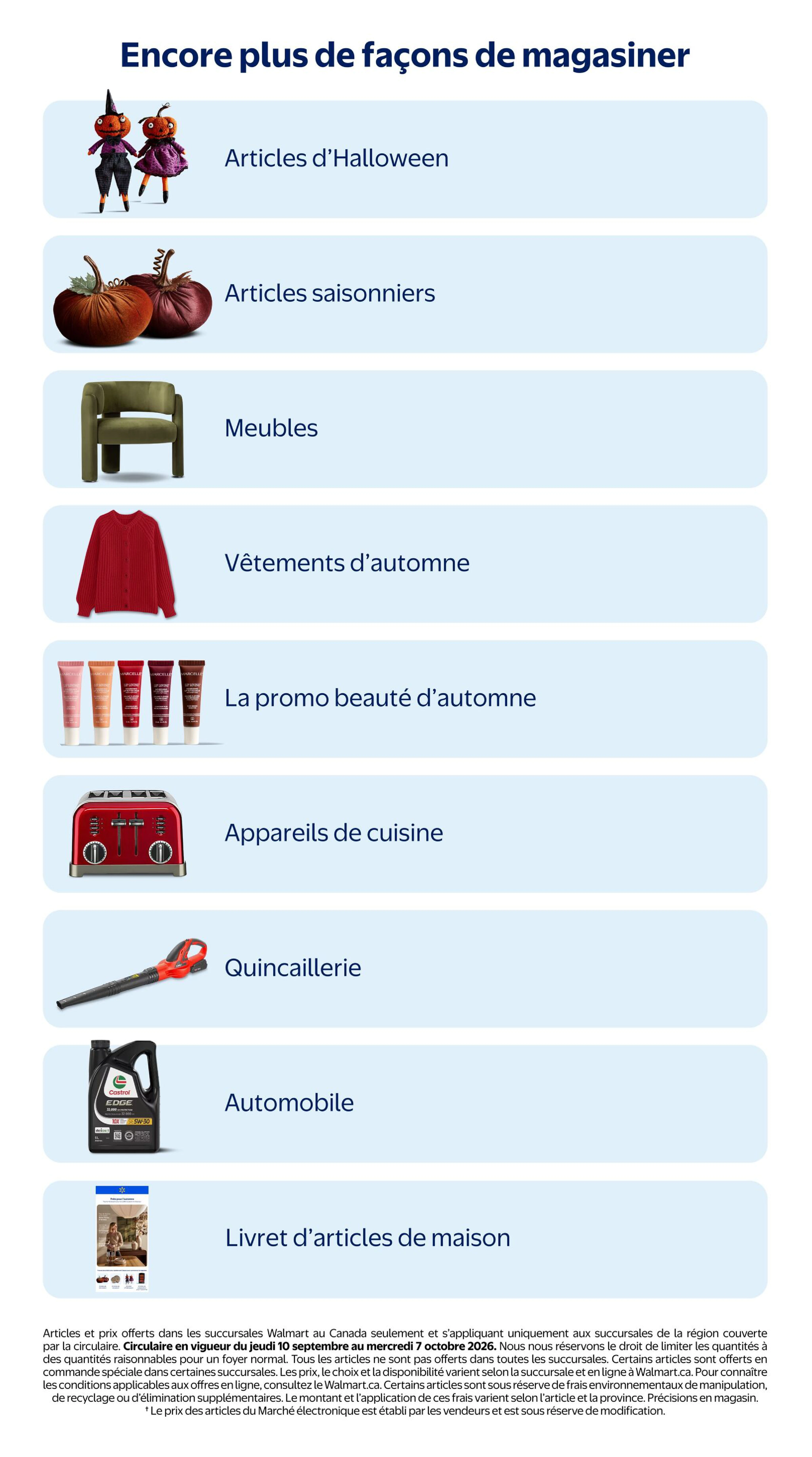 Walmart Quebec Livret Mode automnale - Page 9