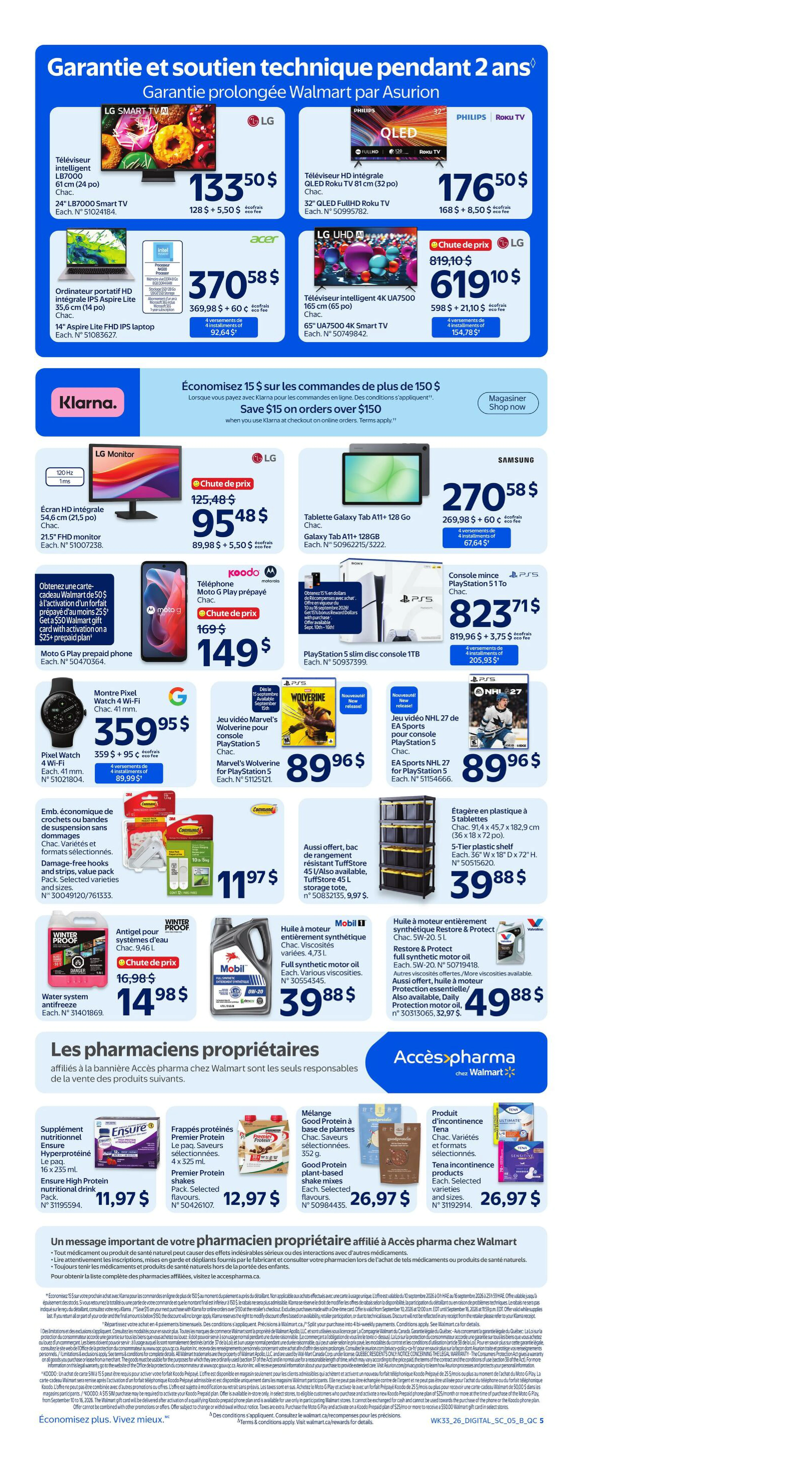 Walmart Quebec Circulaire - Page 11