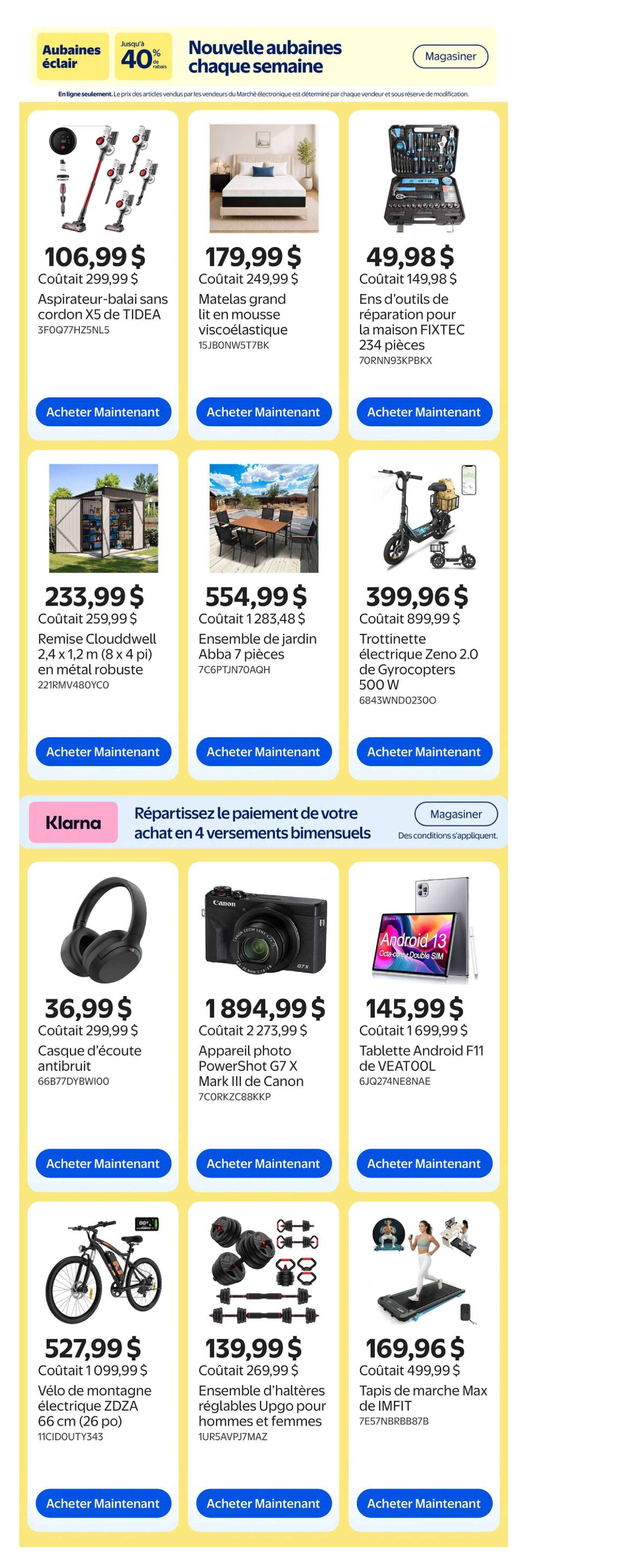 Walmart Quebec Circulaire - Page 16