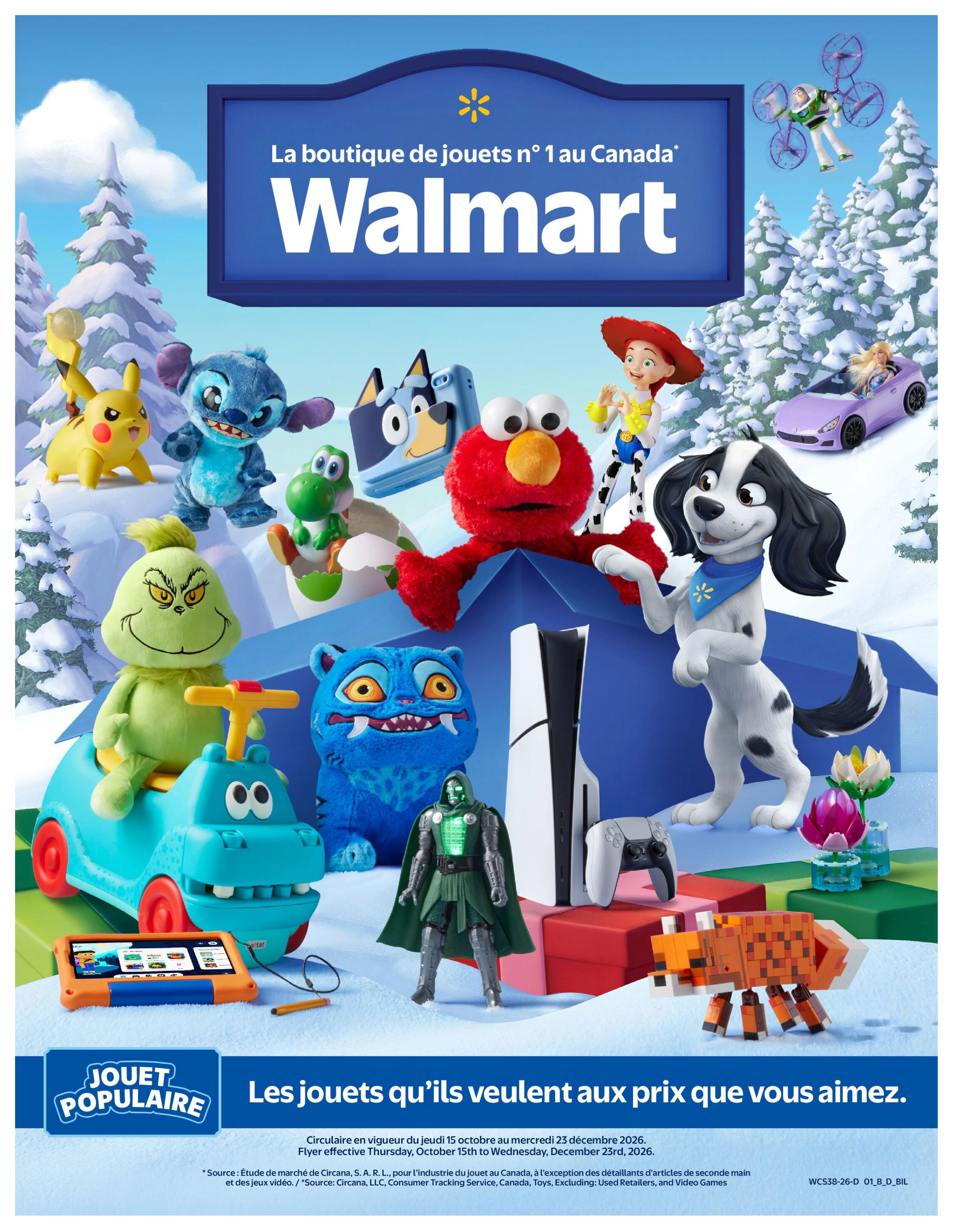 Walmart Quebec Livret des jouets - Page 1