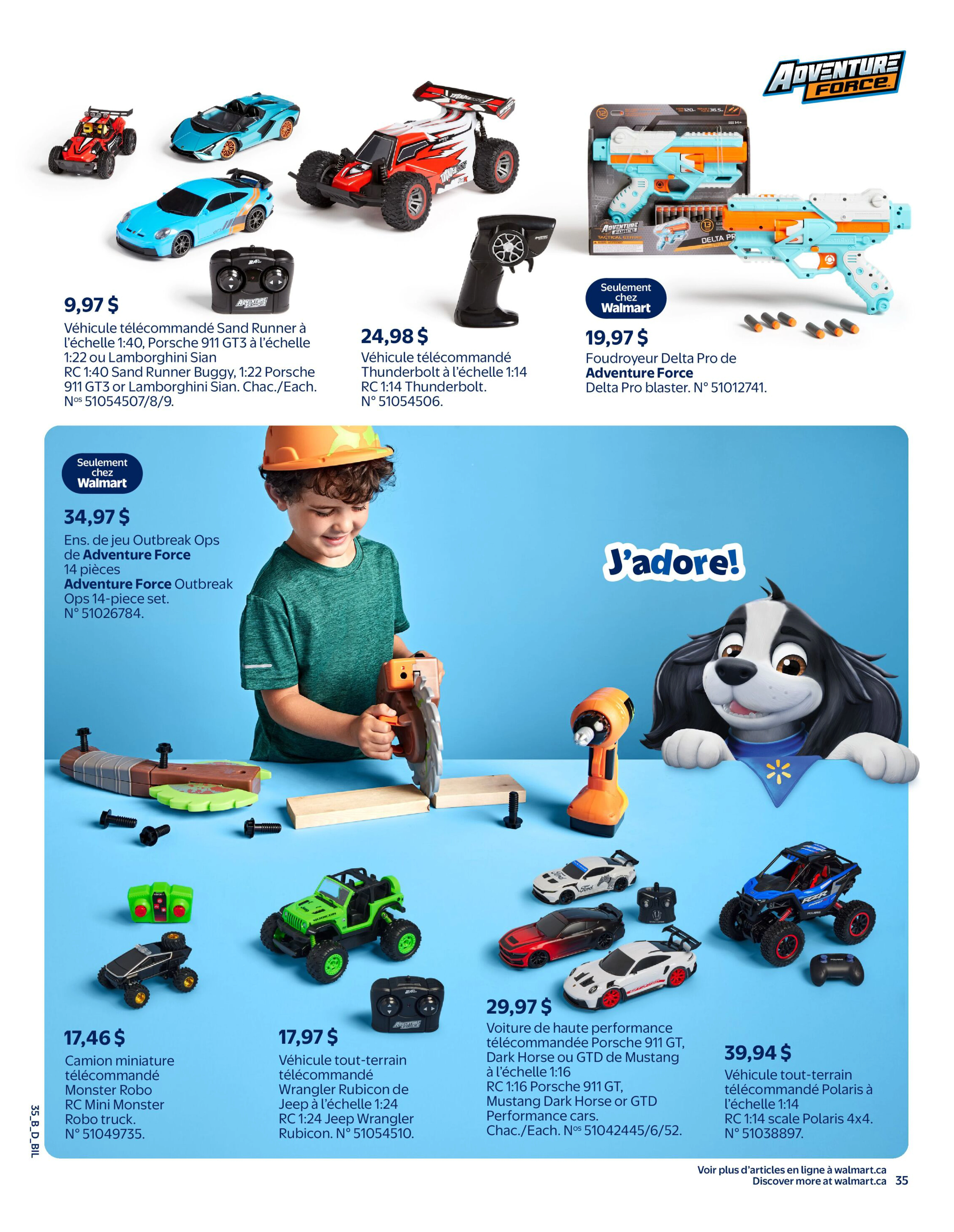 Walmart Quebec Livret des jouets - Page 45