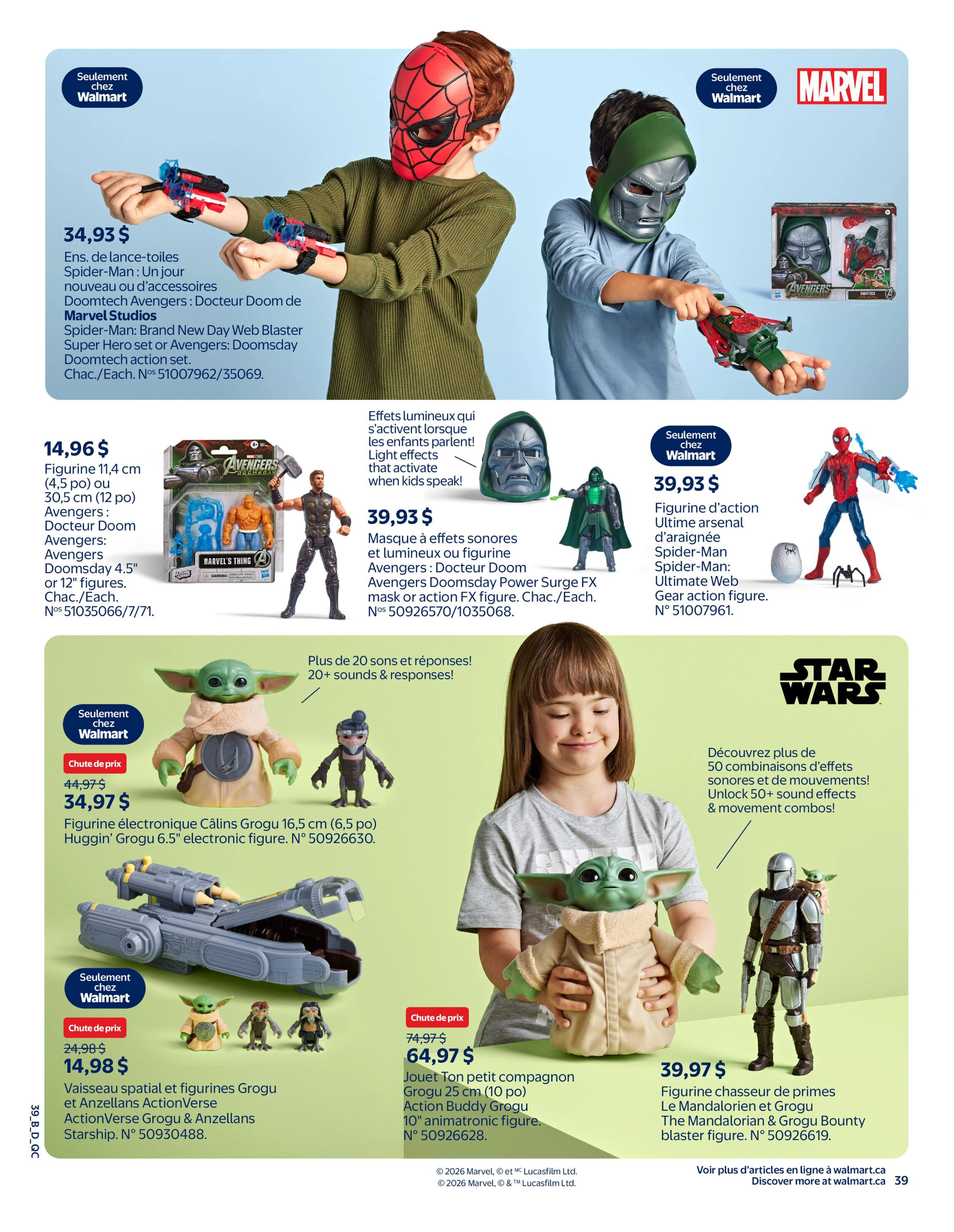 Walmart Quebec Livret des jouets - Page 51