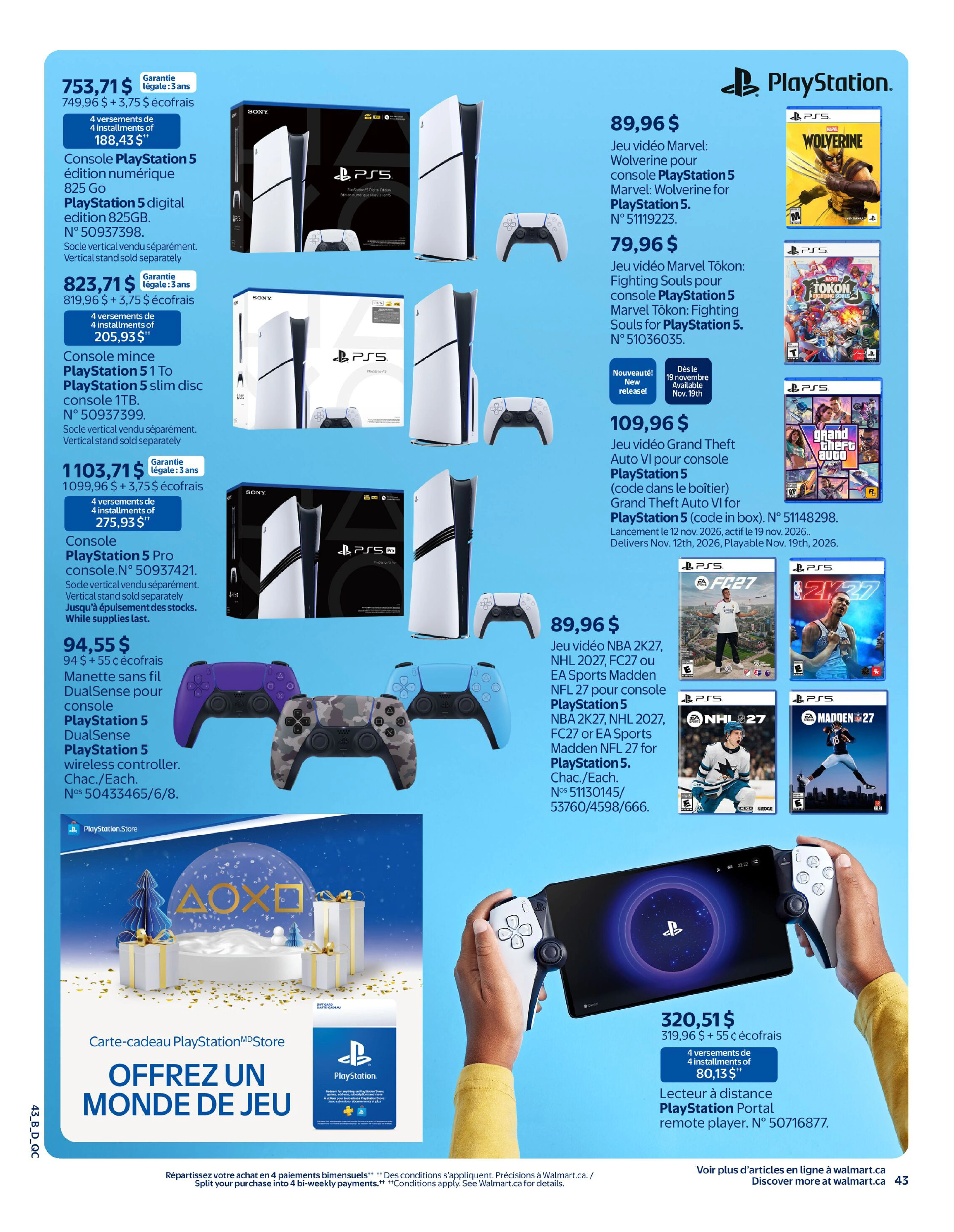 Walmart Quebec Livret des jouets - Page 56
