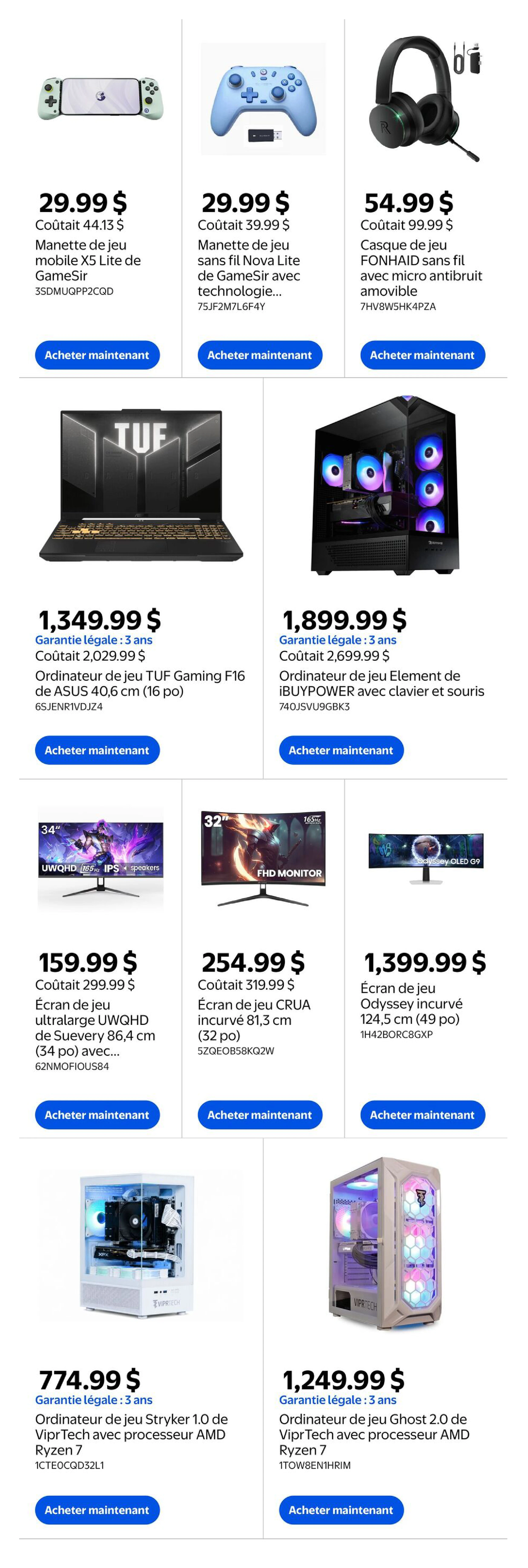 Walmart Quebec Livret Jeux Vidéo et Divertissement - Page 5