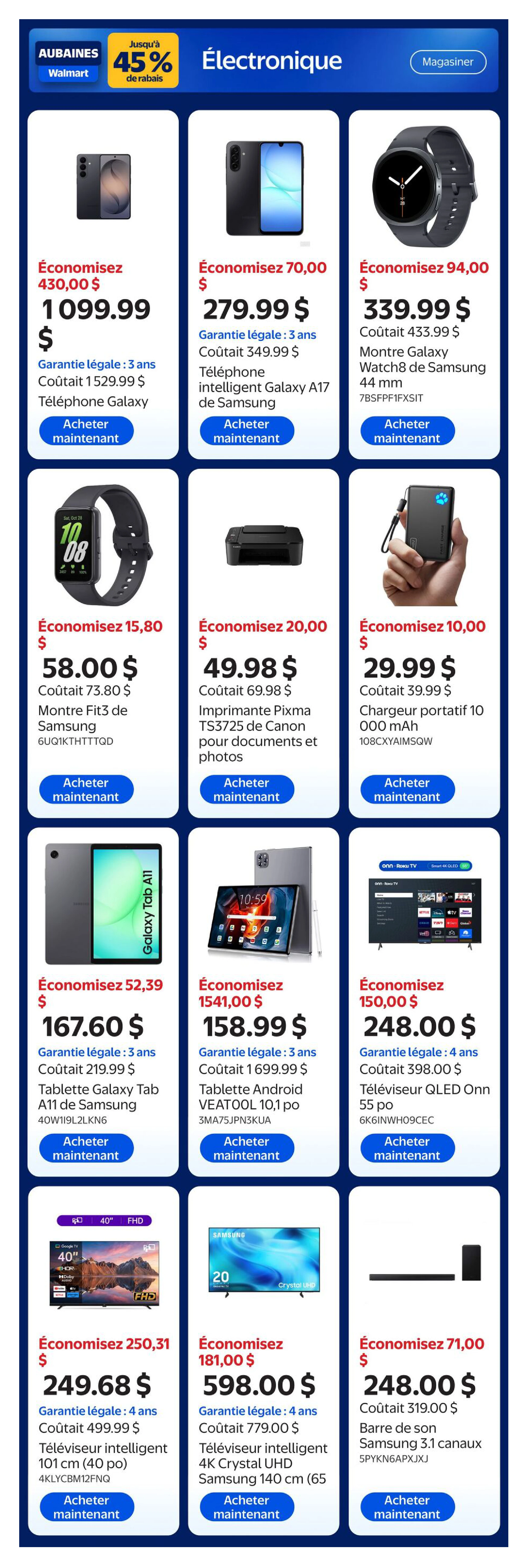Walmart Quebec Aubaines Walmart - Page 2