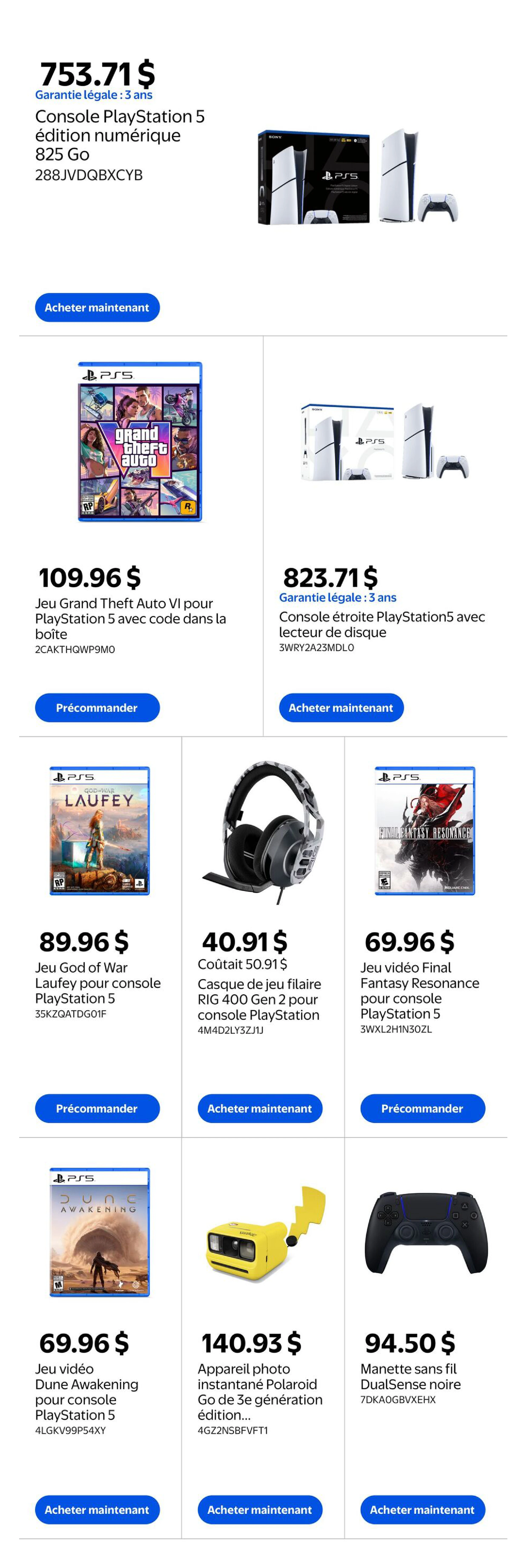 Walmart Quebec Livret Jeux Vidéo et Divertissement - Page 2