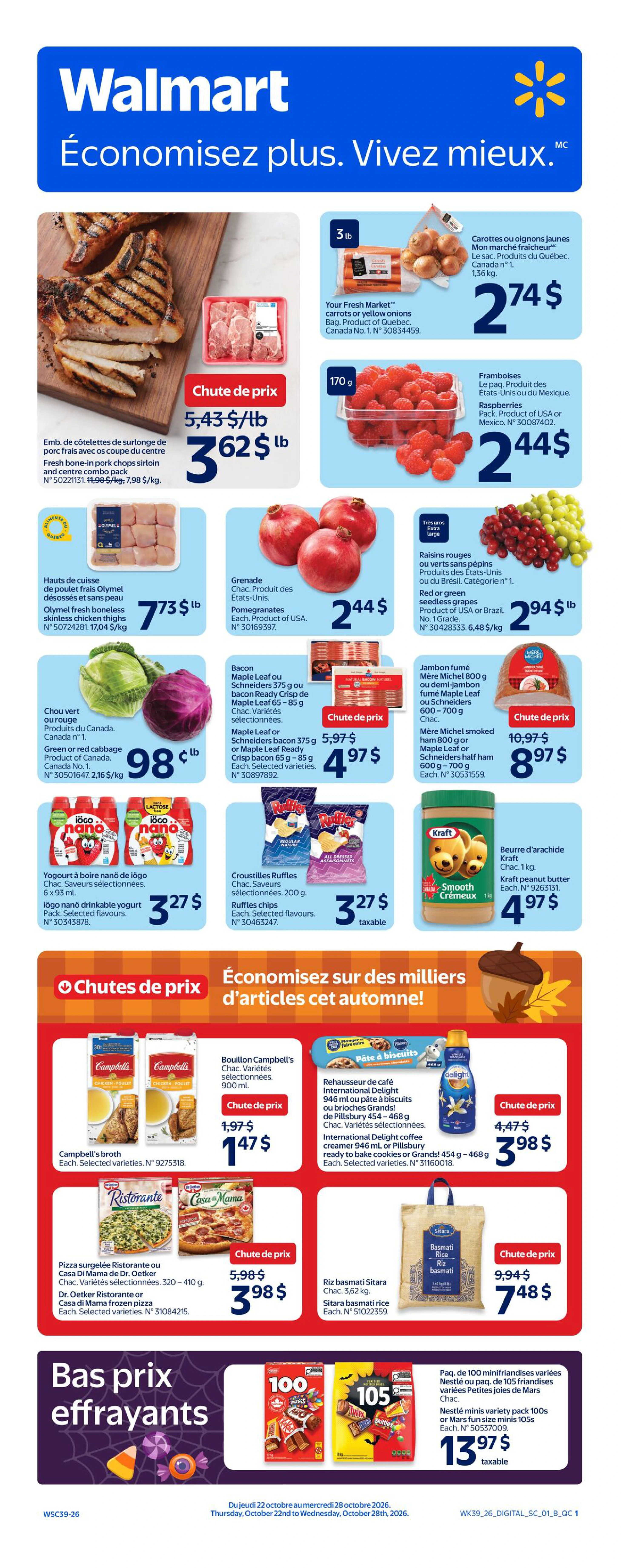 Walmart Quebec Circulaire - Page 1