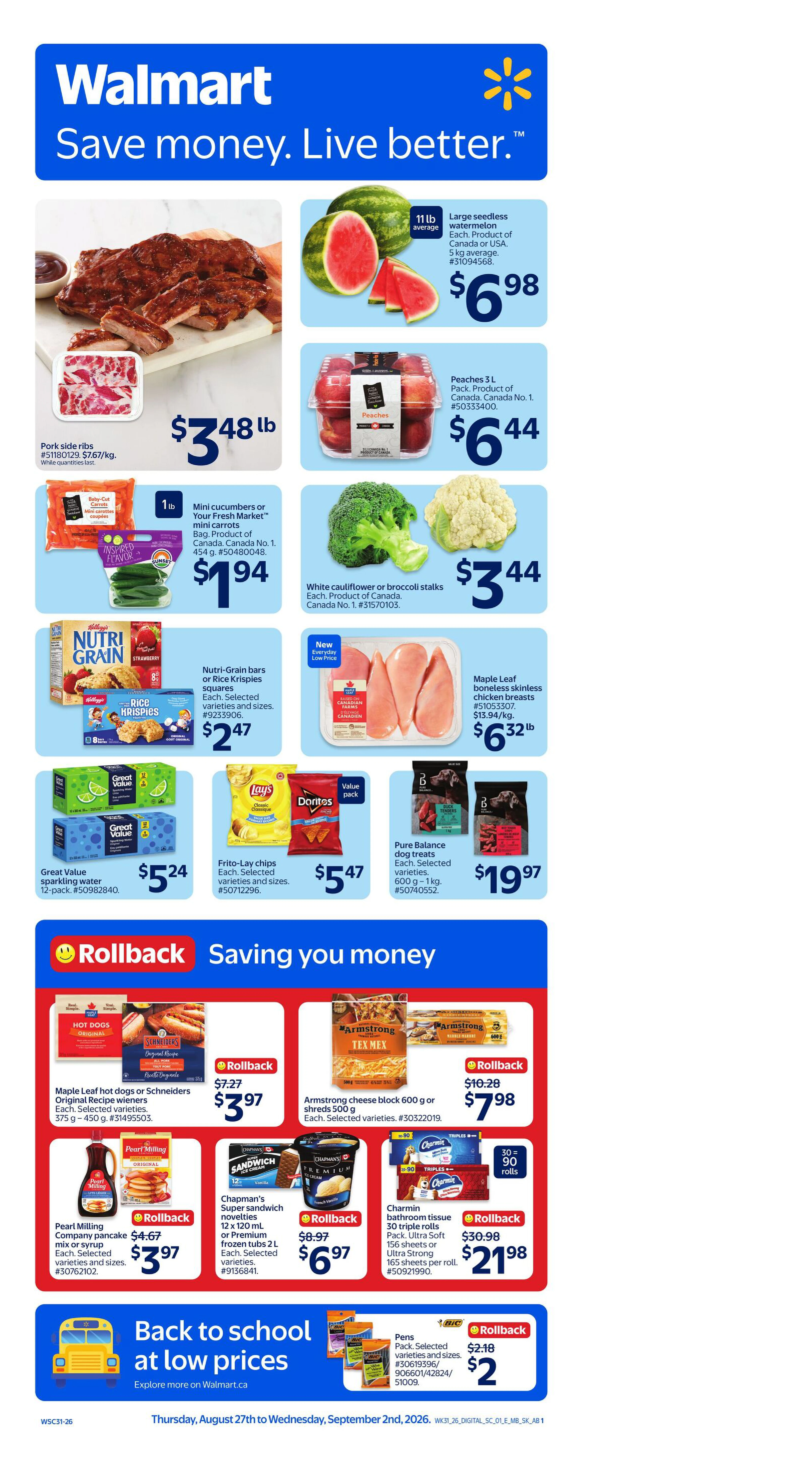 Walmart West Flyer - Page 1