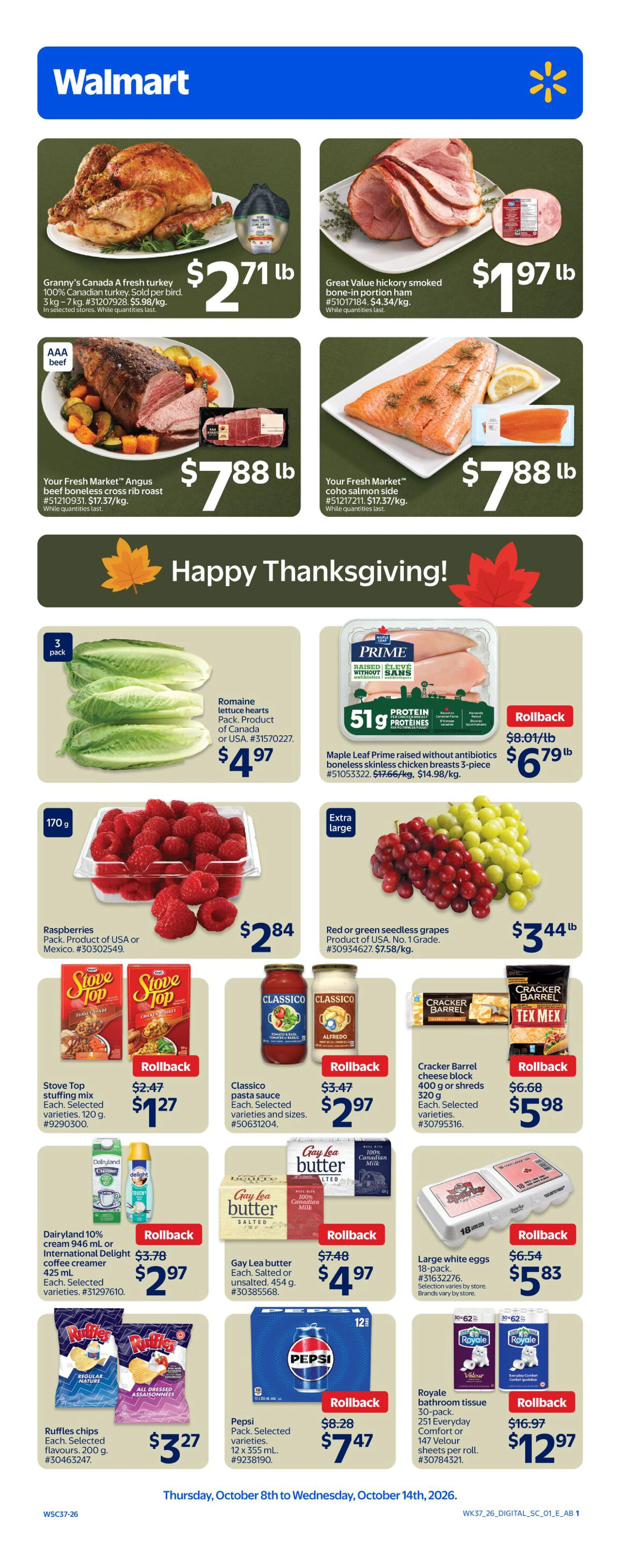 Walmart West Flyer - Page 1