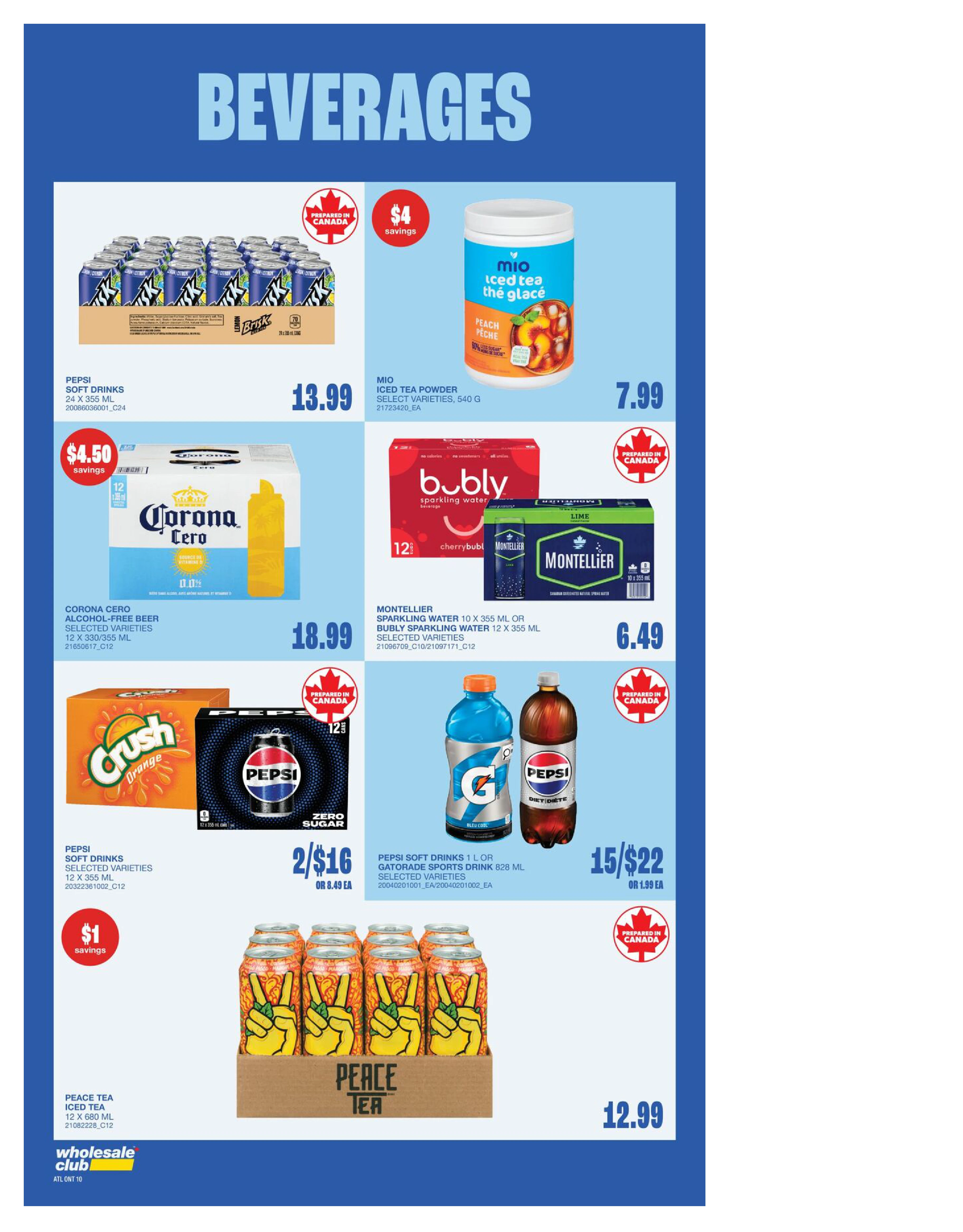 Wholesale Club Flyer - Valid Thursday, October 1 - Wednesday, October 21 - Page 18