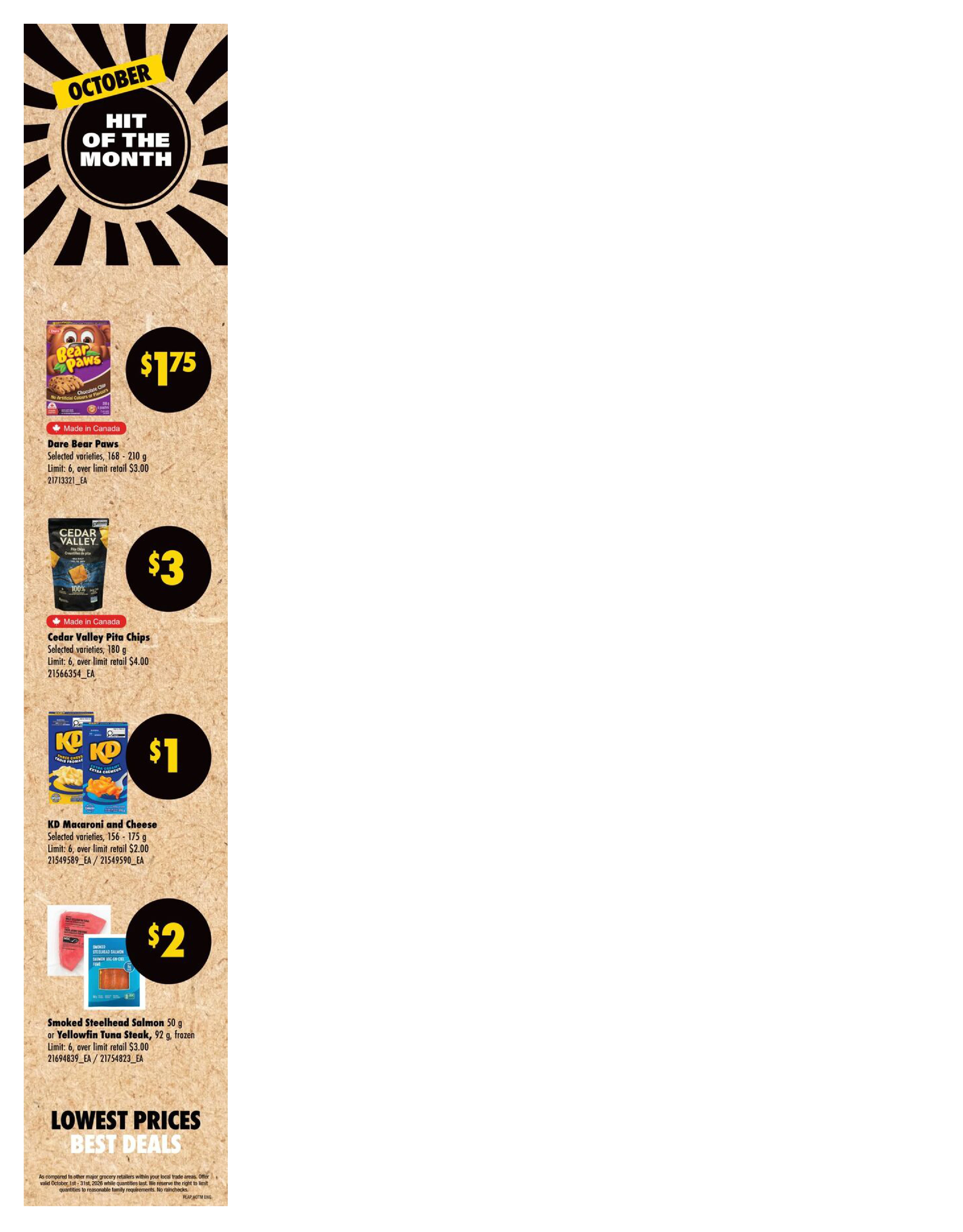 Wholesale Club Flyer - Valid Thursday, October 1 - Wednesday, October 21 - Page 7