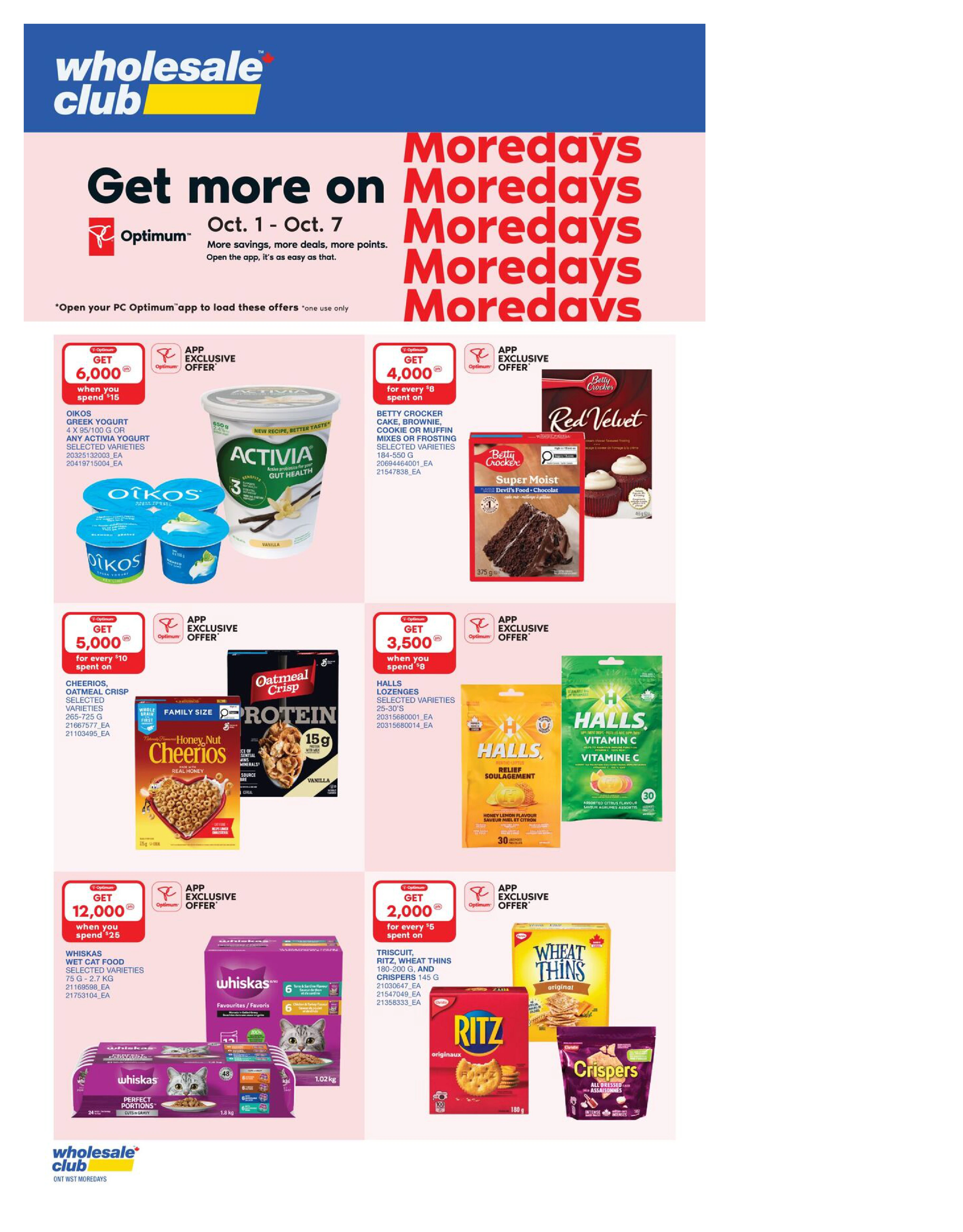 Wholesale Club Flyer - Valid Thursday, October 1 - Wednesday, October 21 - Page 9