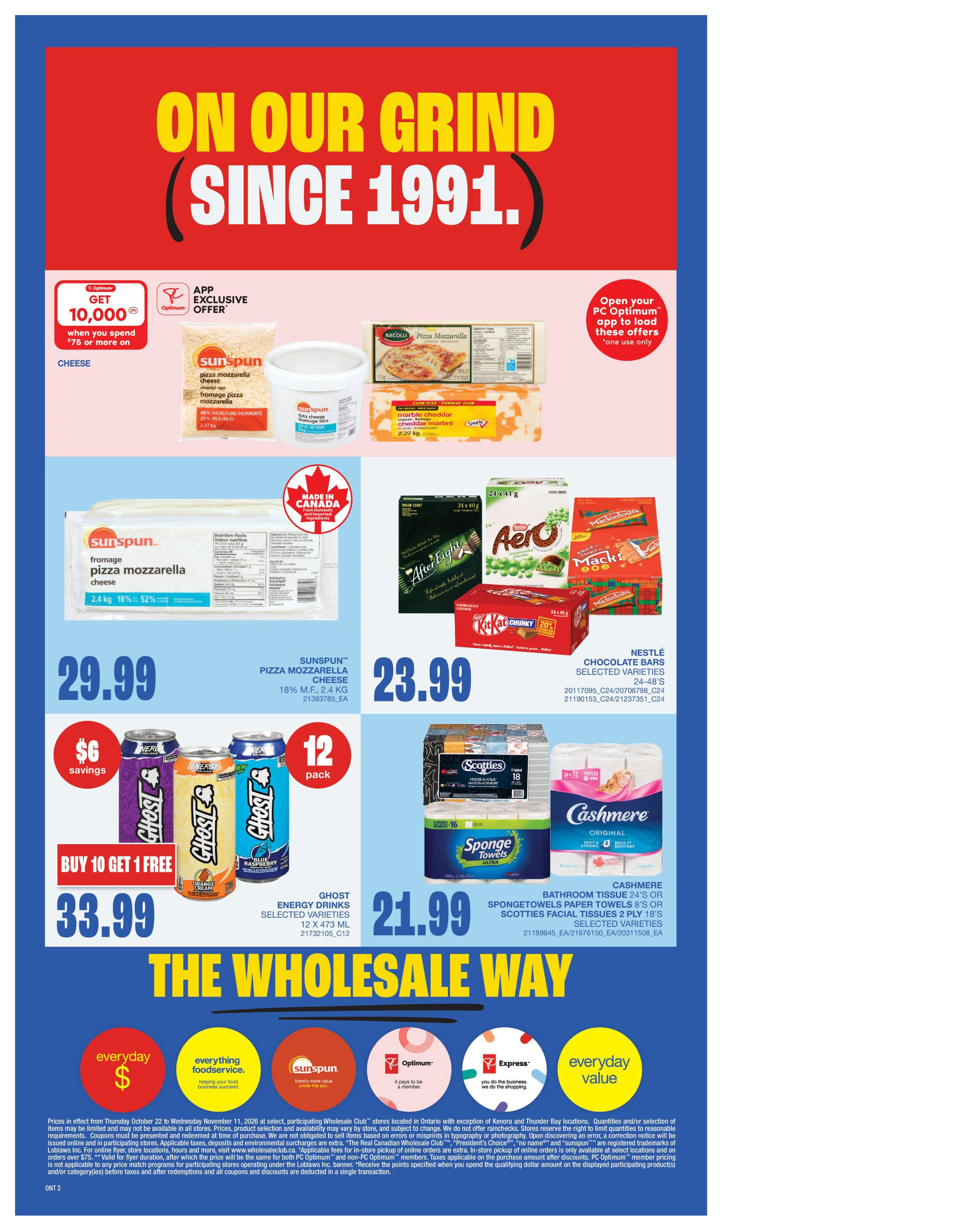 Wholesale Club Flyer - Valid Thursday, October 22 - Wednesday, November 11 - Page 4