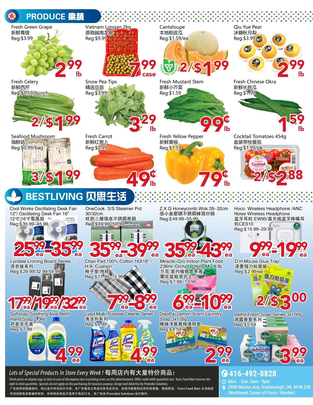 Yours Food Mart Scarborough Weekly Flyer - Page 4