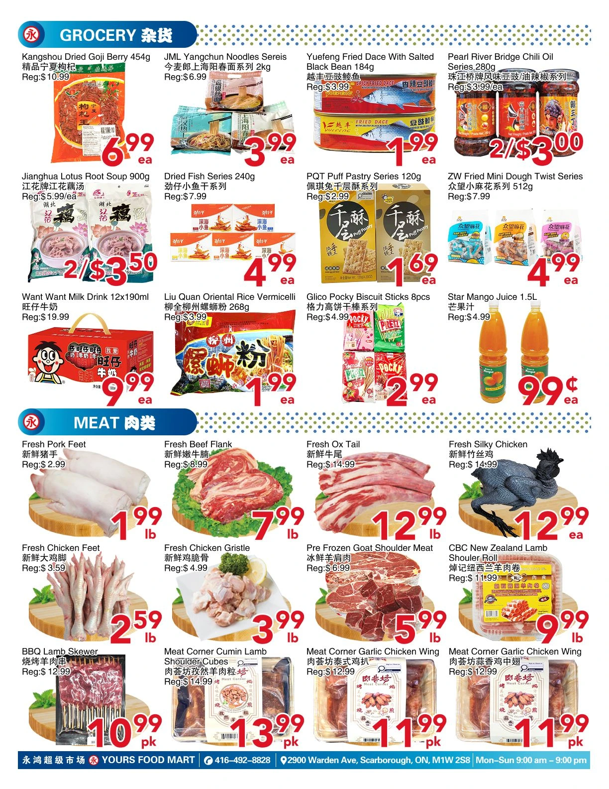 Yours Food Mart Scarborough Weekly Flyer - Page 3