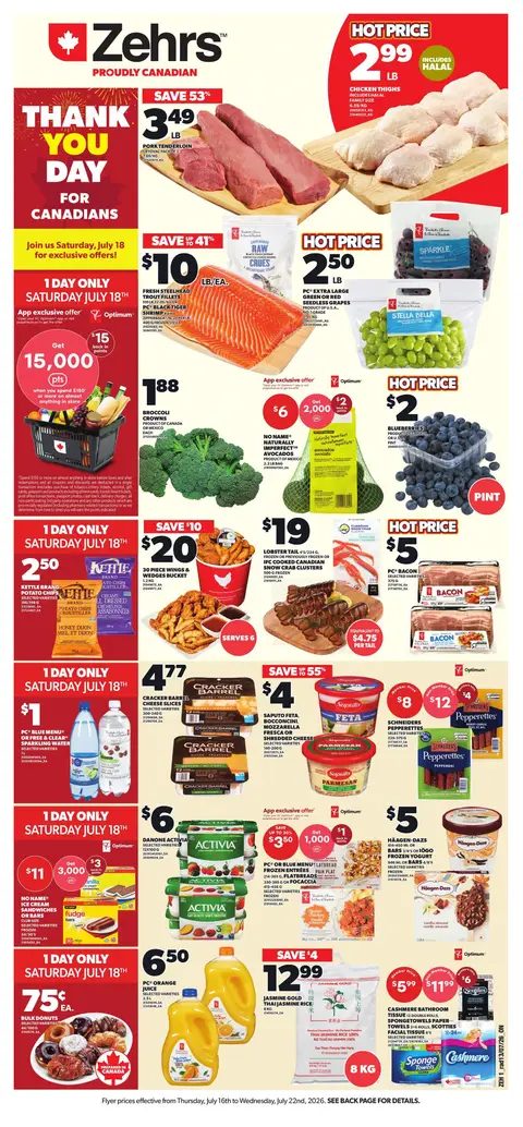 Weekly Flyer - Valid Thursday, July 16 - Wednesday, July 22