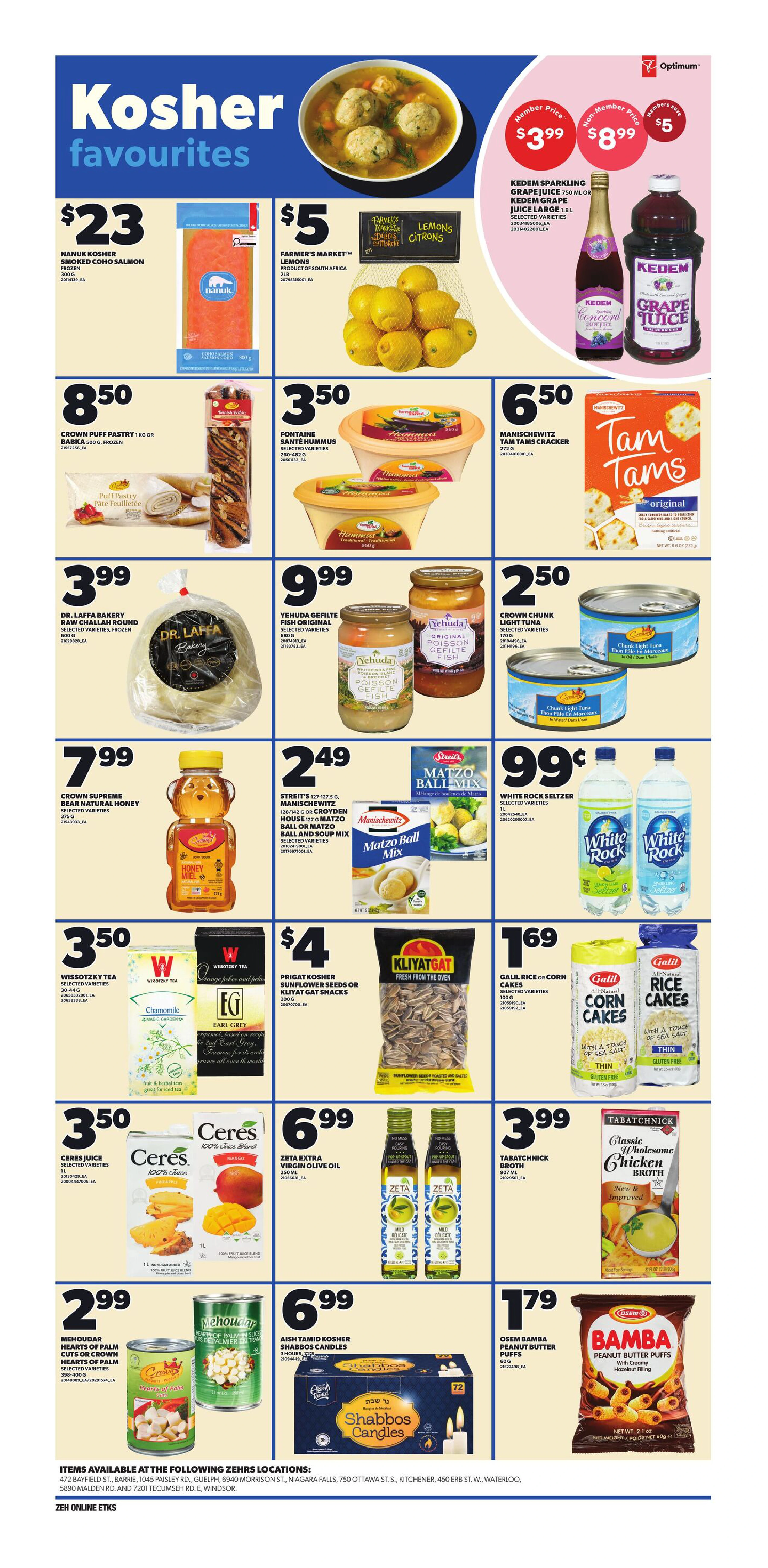 Zehrs Weekly Flyer - Valid Thursday, August 27 - Wednesday, September 02 - Page 12