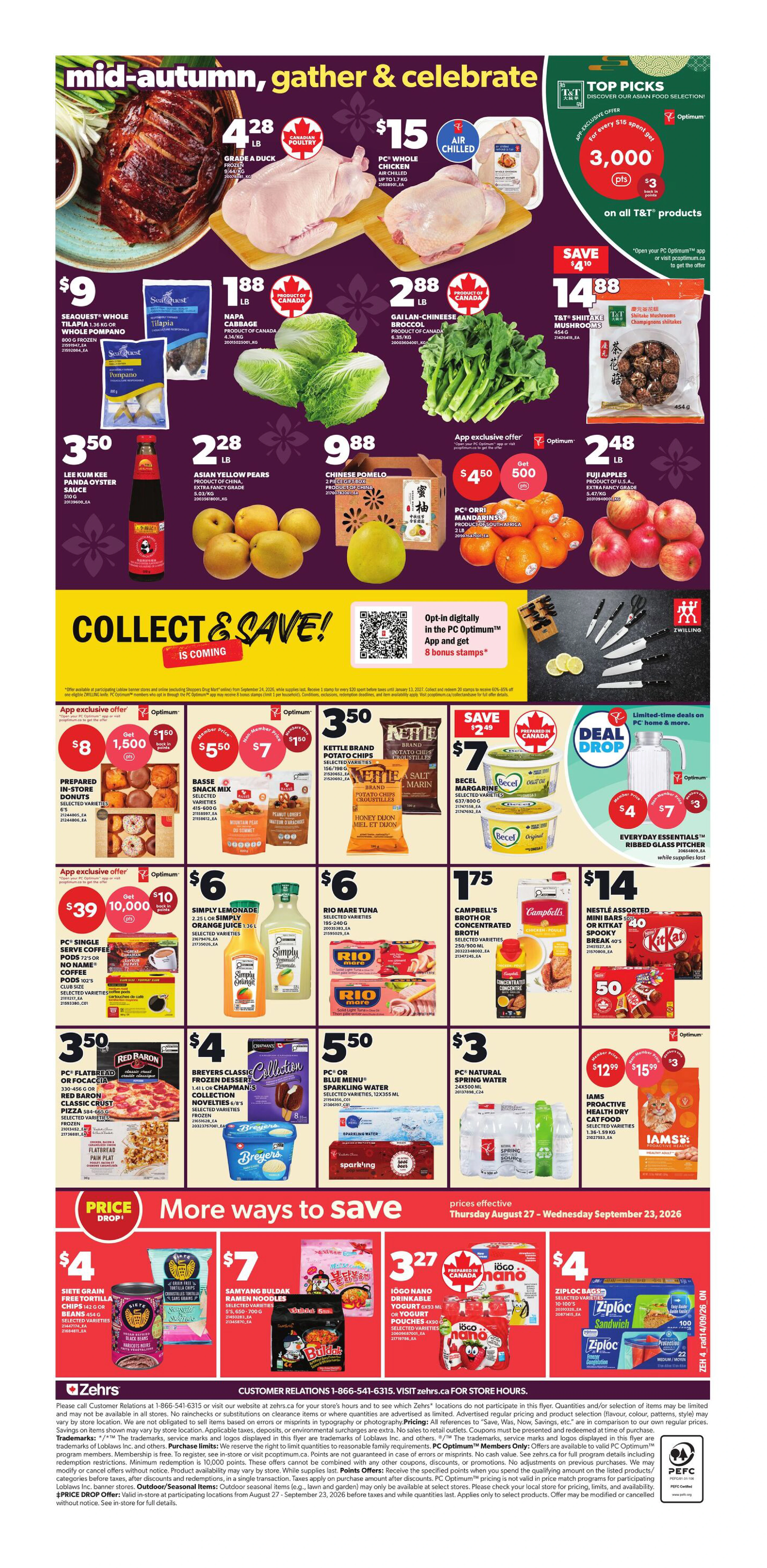 Zehrs Weekly Flyer - Valid Thursday, September 17 - Wednesday, September 23 - Page 2