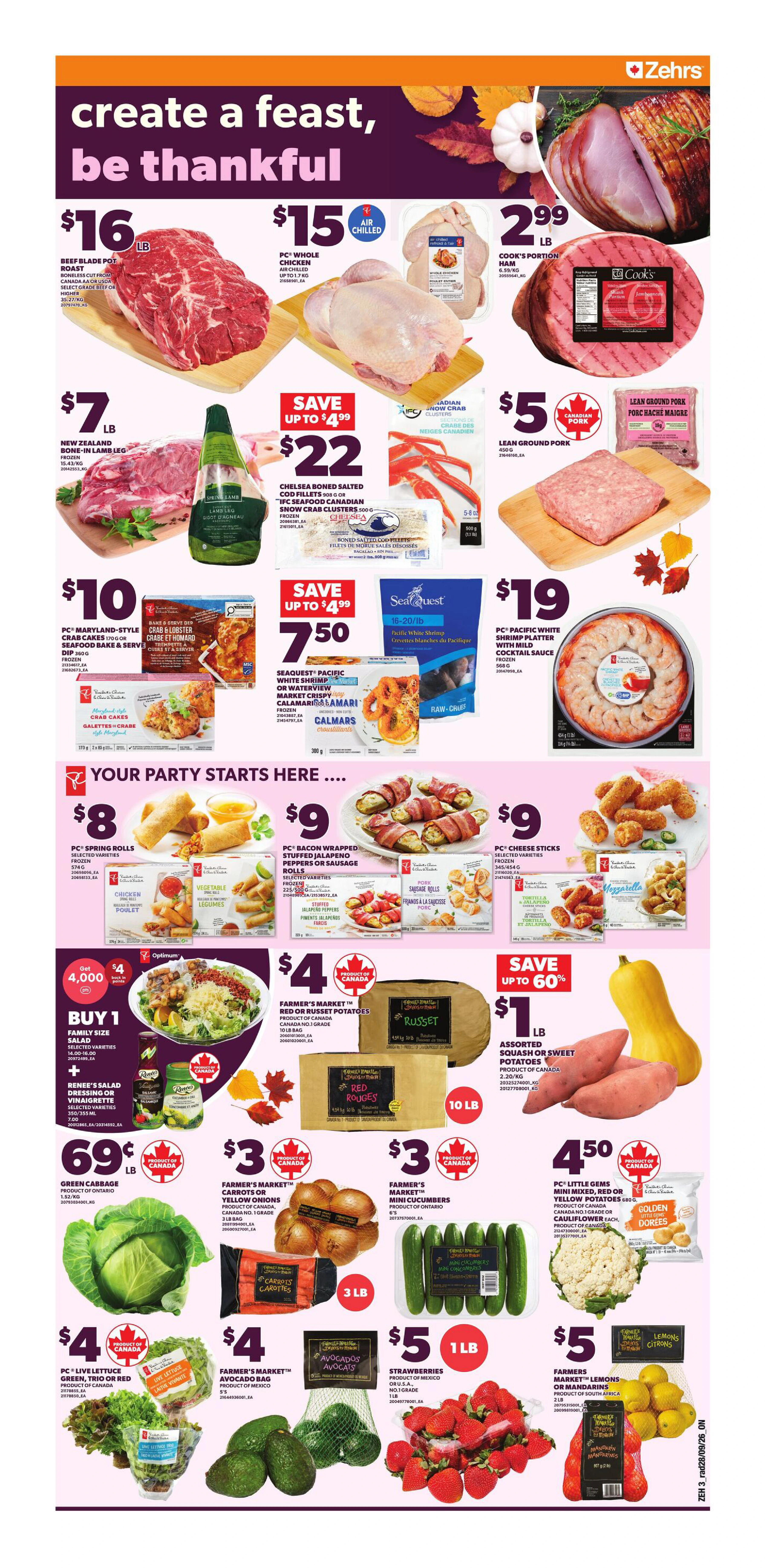 Zehrs Weekly Flyer - Valid Thursday, October 1 - Wednesday, October 7 - Page 4