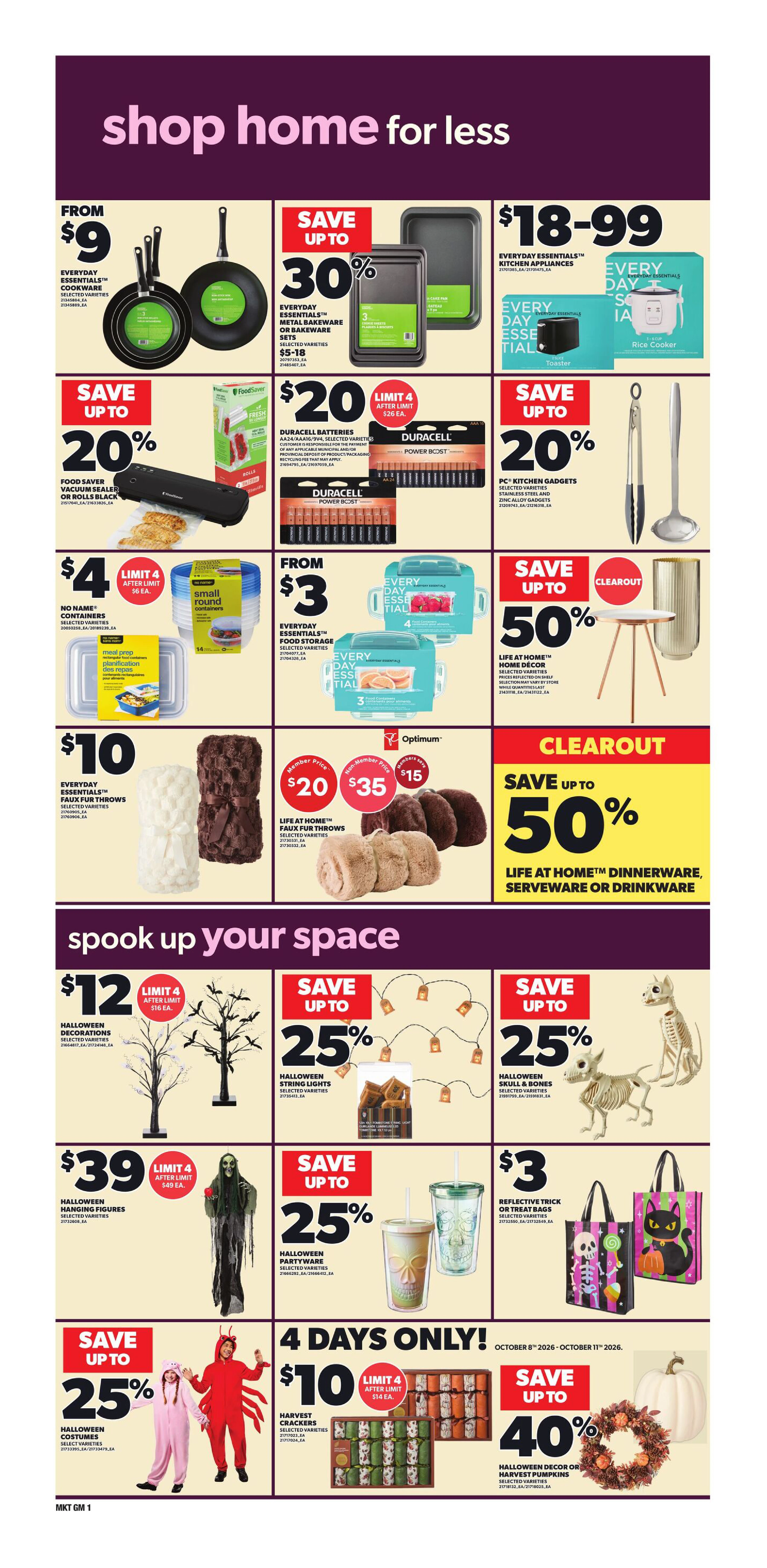 Zehrs Weekly Flyer - Valid Thursday, October 8 - Wednesday, October 14 - Page 12
