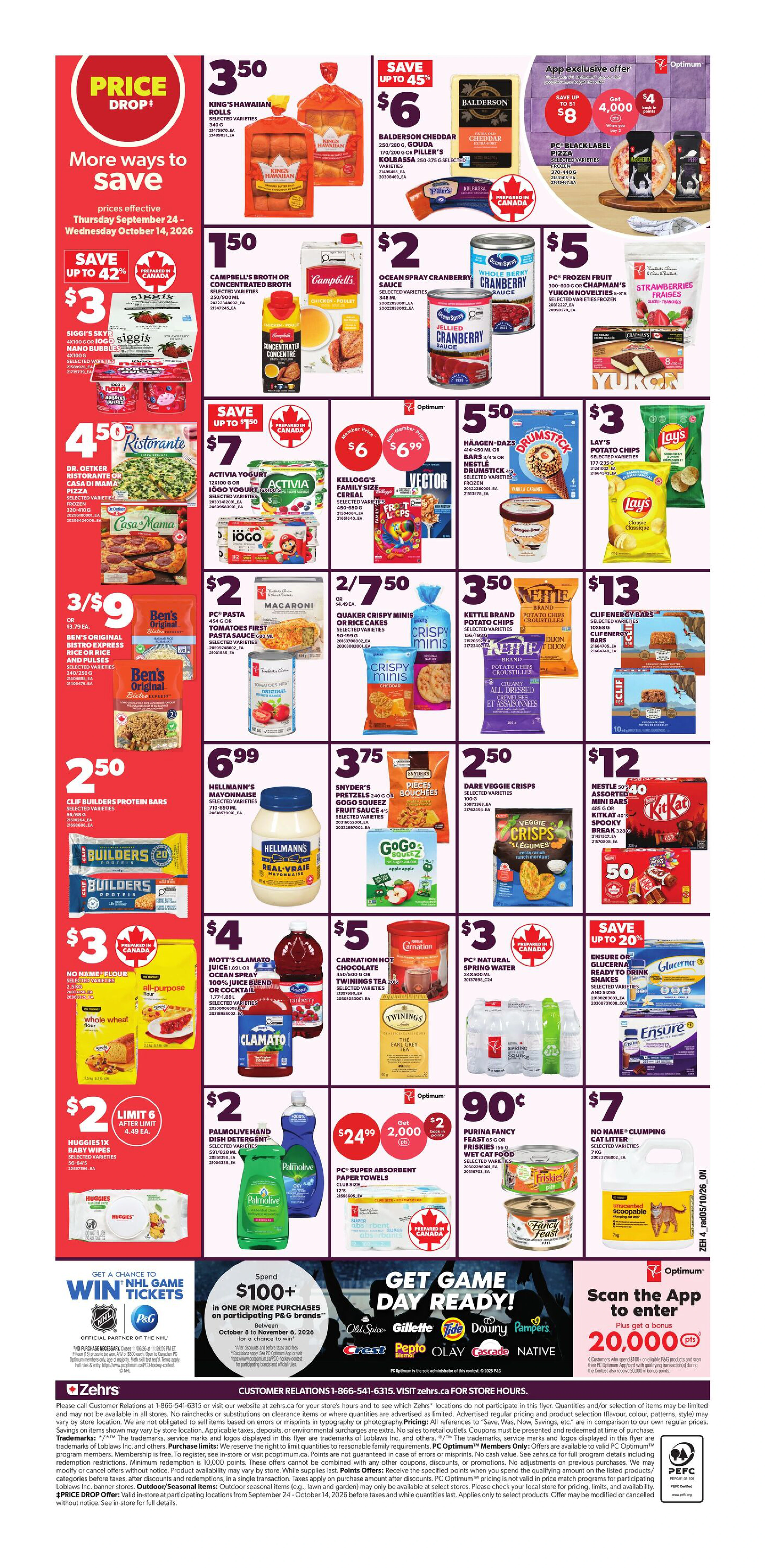 Zehrs Weekly Flyer - Valid Thursday, October 8 - Wednesday, October 14 - Page 2