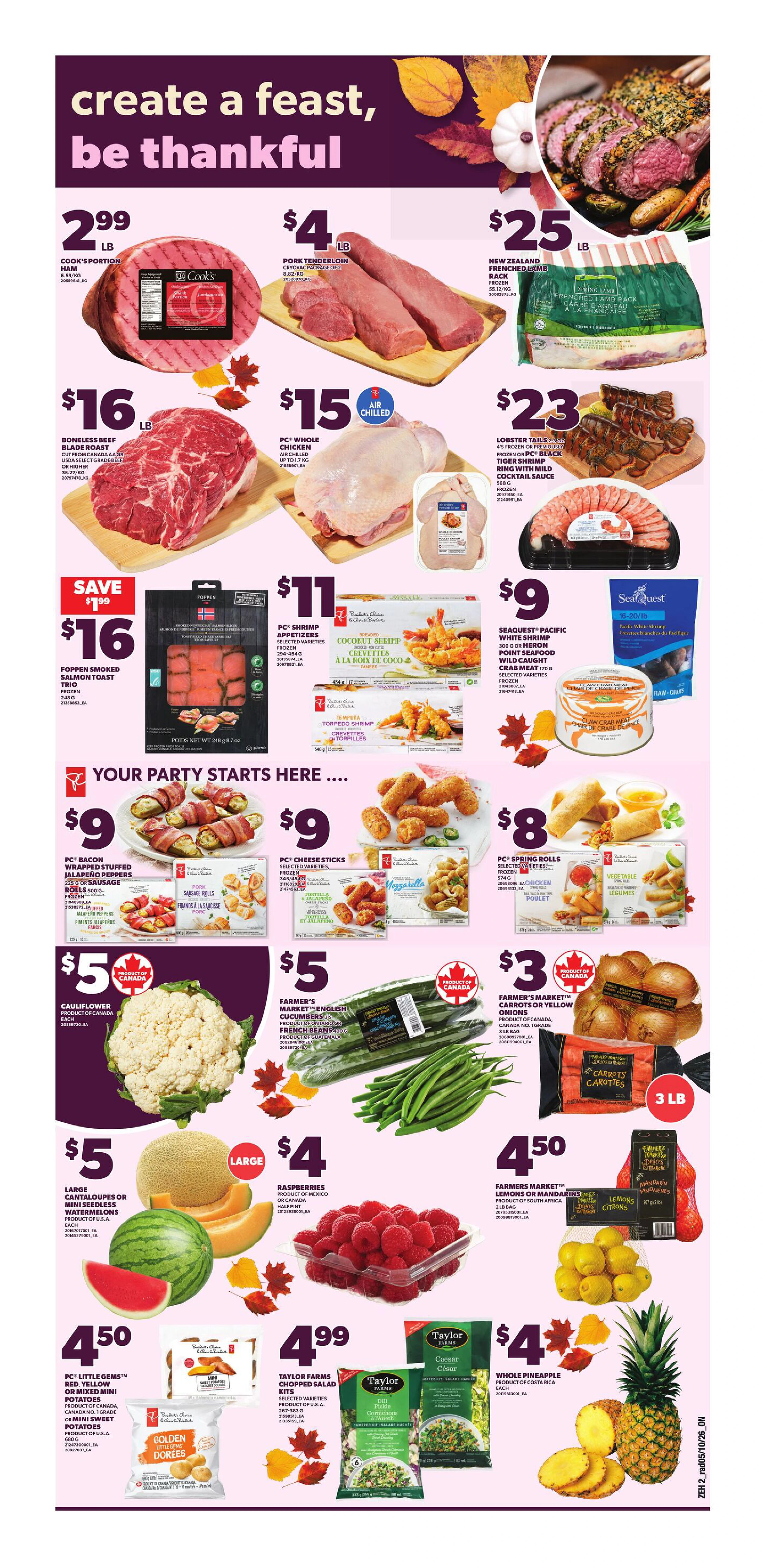 Zehrs Weekly Flyer - Valid Thursday, October 8 - Wednesday, October 14 - Page 3