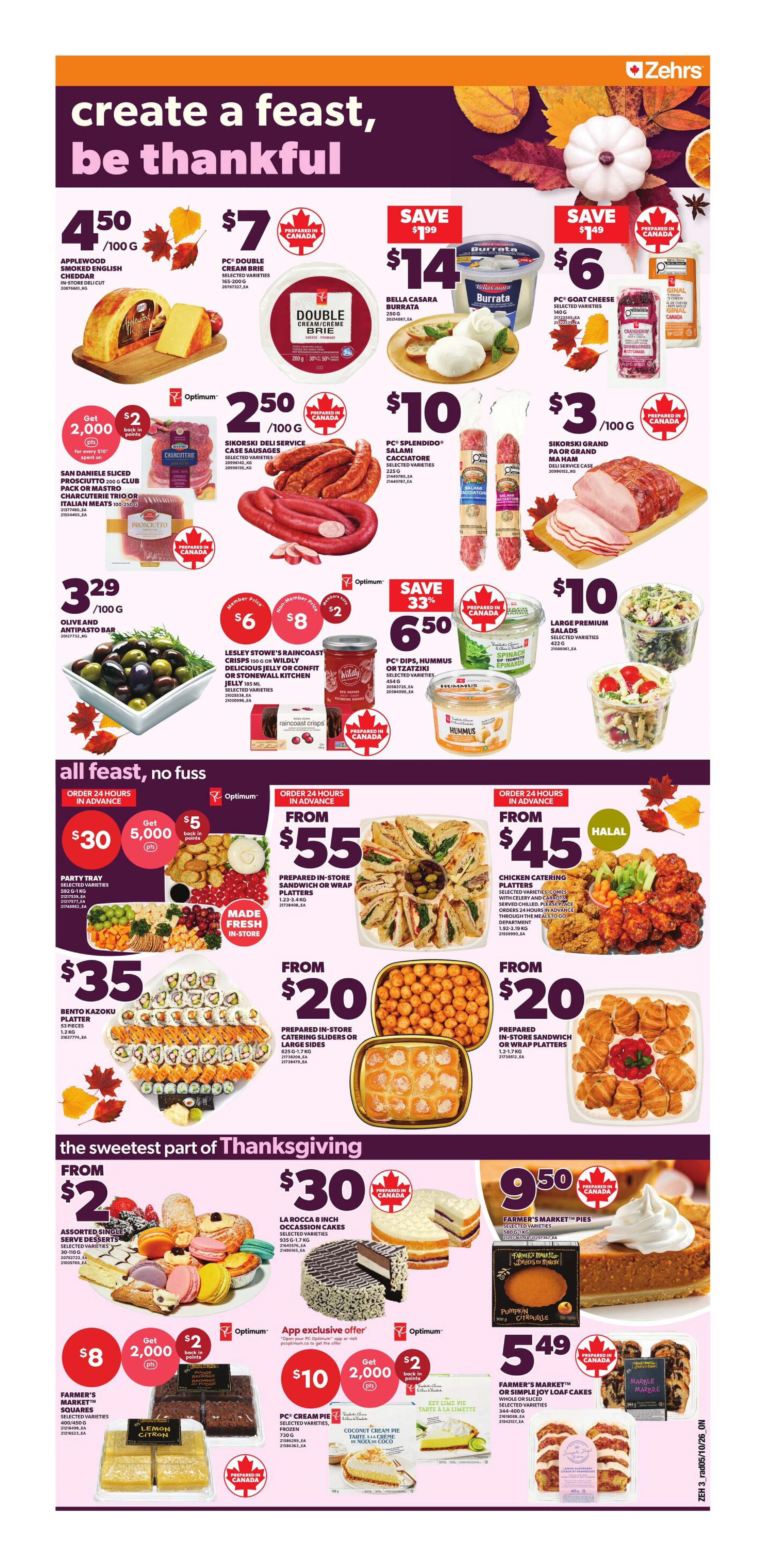 Zehrs Weekly Flyer - Valid Thursday, October 8 - Wednesday, October 14 - Page 4