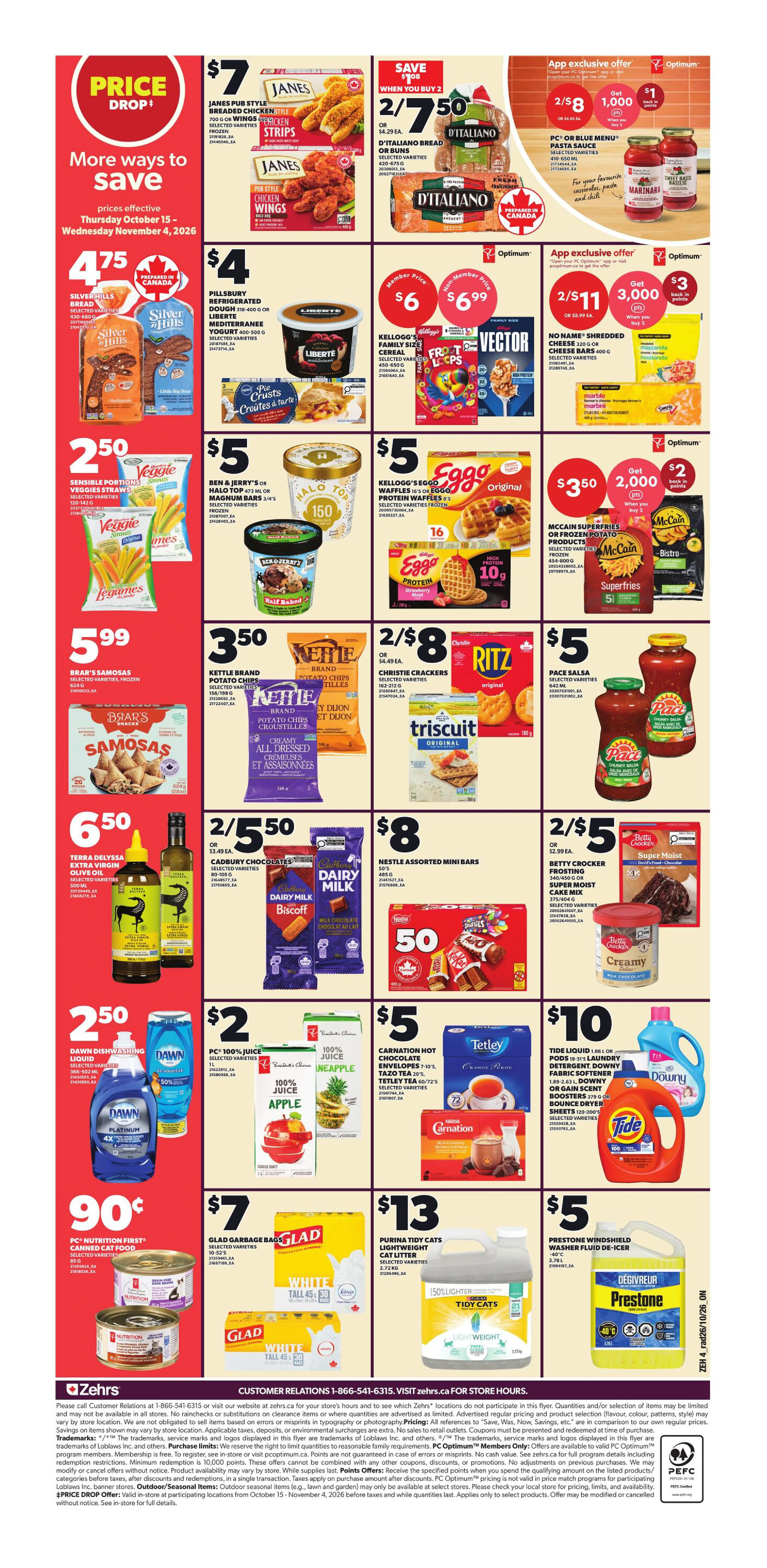 Zehrs Weekly Flyer - Valid Thursday, October 29 - Wednesday, November 04 - Page 2